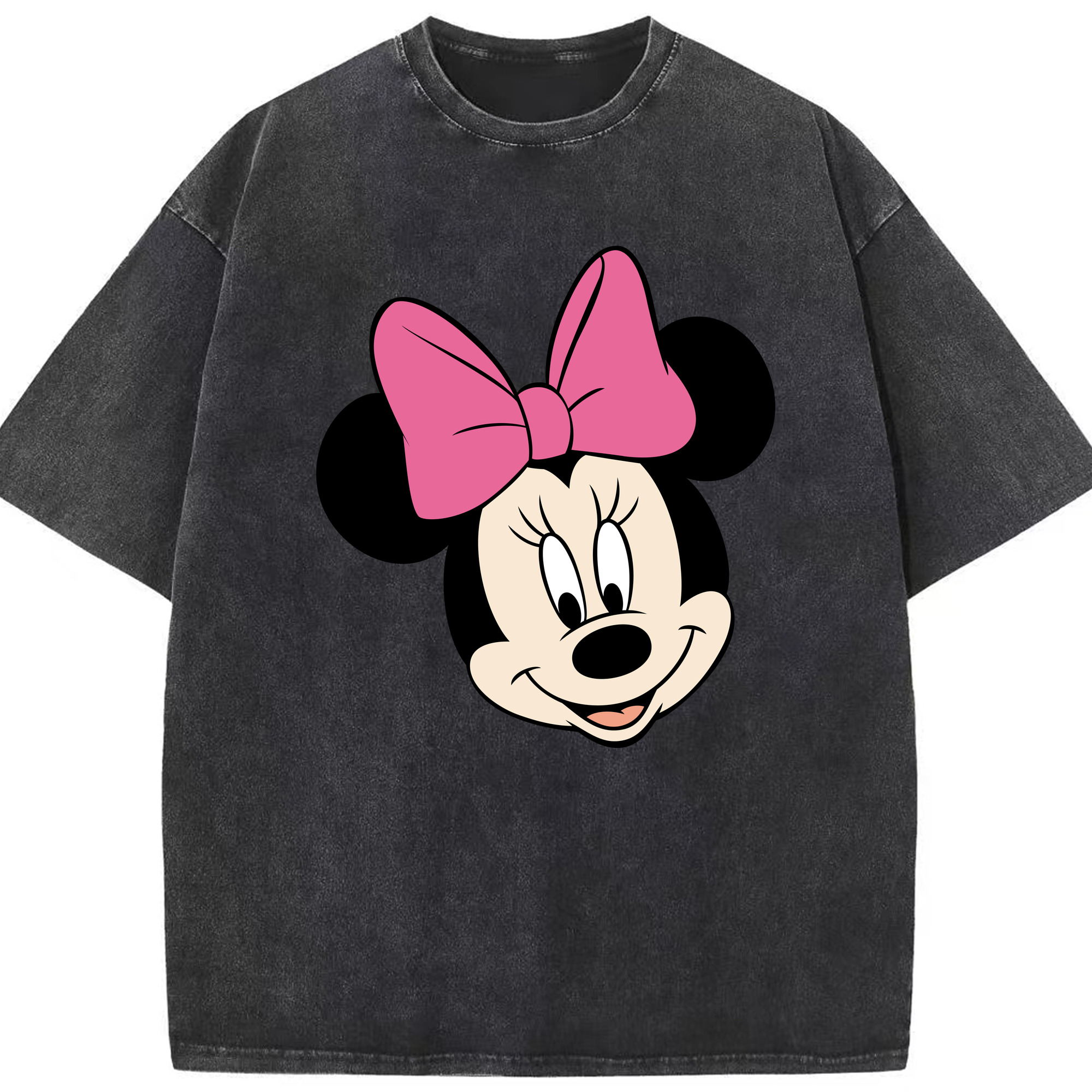 （画像用） ミッキーマウス Mickey Mouse 綿100% ヴィンテージ風 半袖Tシャツ（フロントプリント）