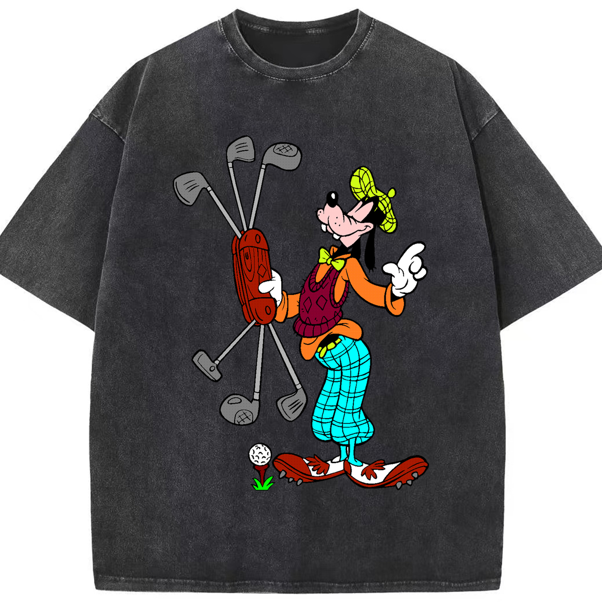 （画像用） ミッキーマウス Mickey Mouse 綿100% ヴィンテージ風 半袖Tシャツ（フロントプリント）