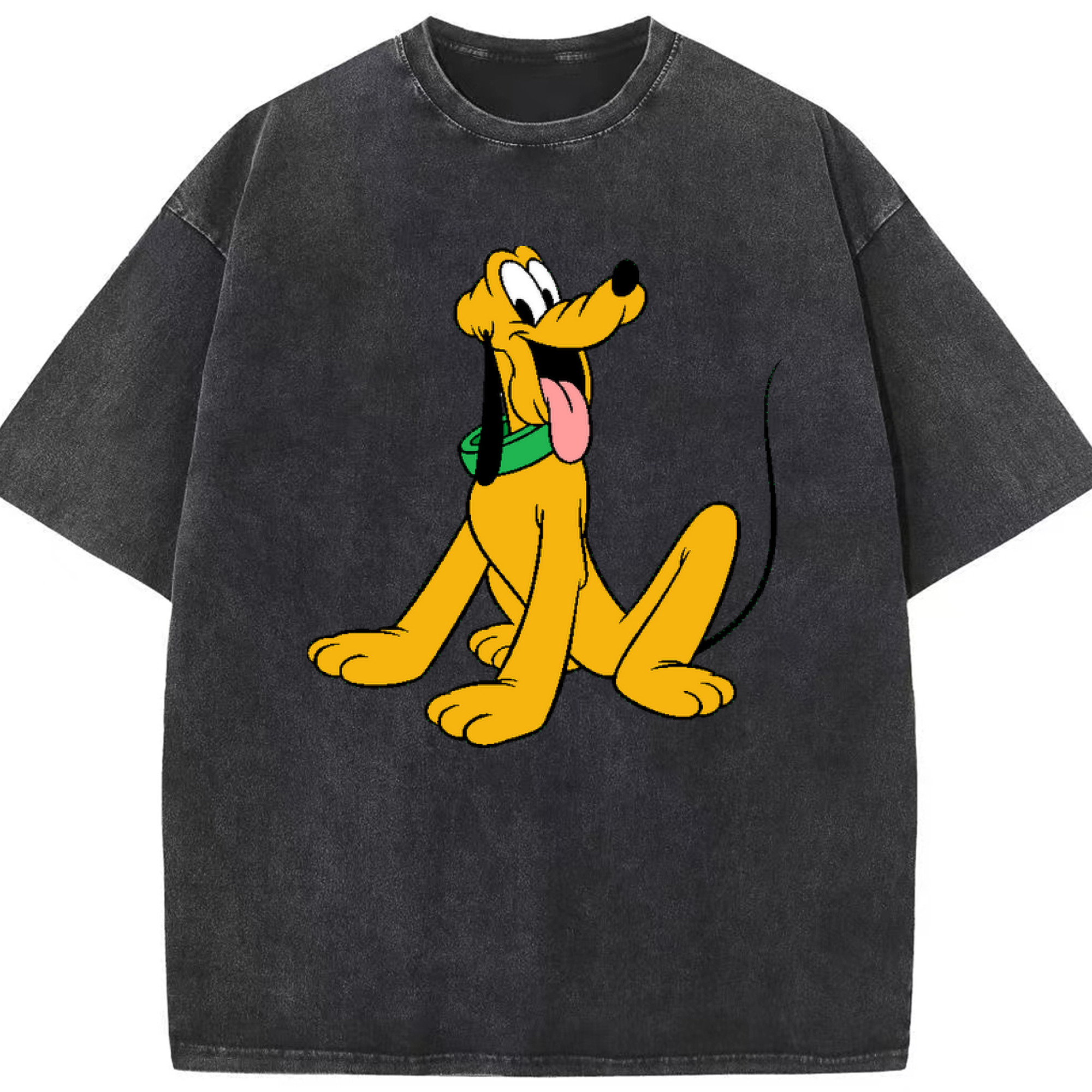 （画像用） ミッキーマウス Mickey Mouse 綿100% ヴィンテージ風 半袖Tシャツ（フロントプリント）