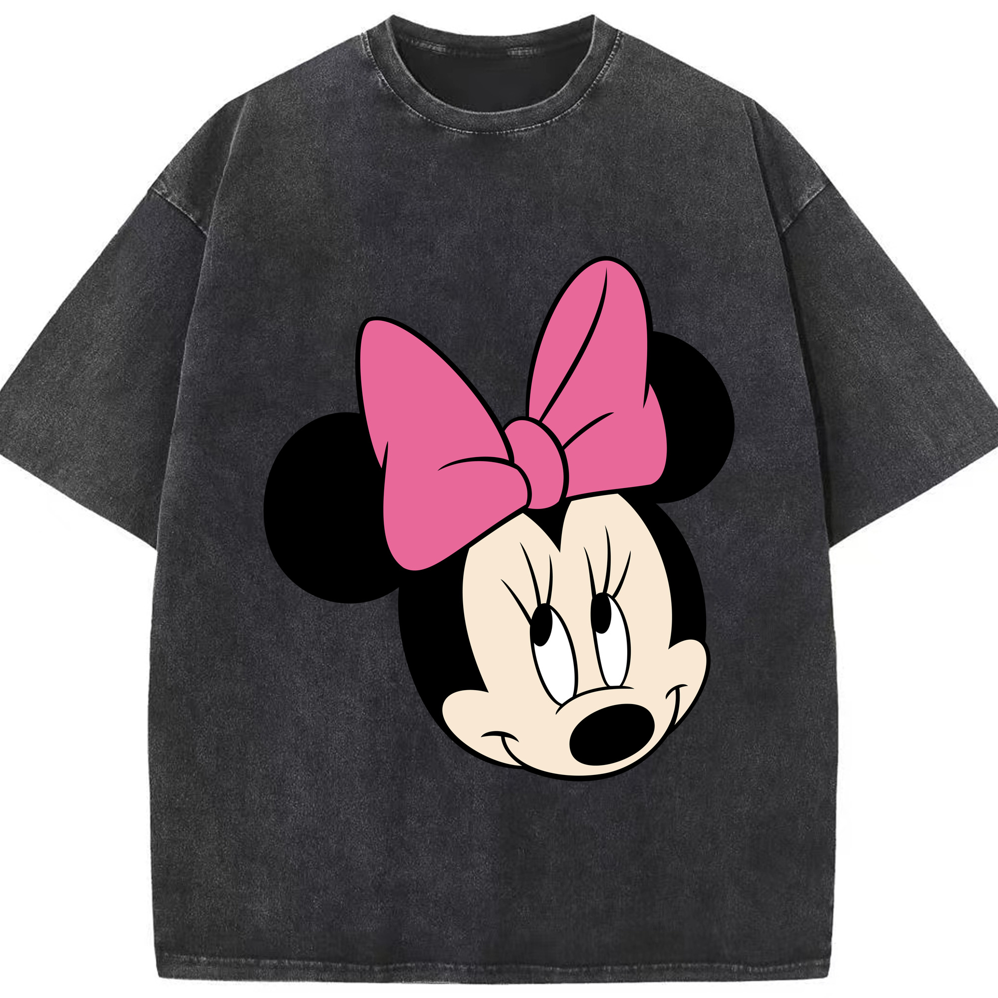 （画像用） ミッキーマウス Mickey Mouse 綿100% ヴィンテージ風 半袖Tシャツ（フロントプリント）