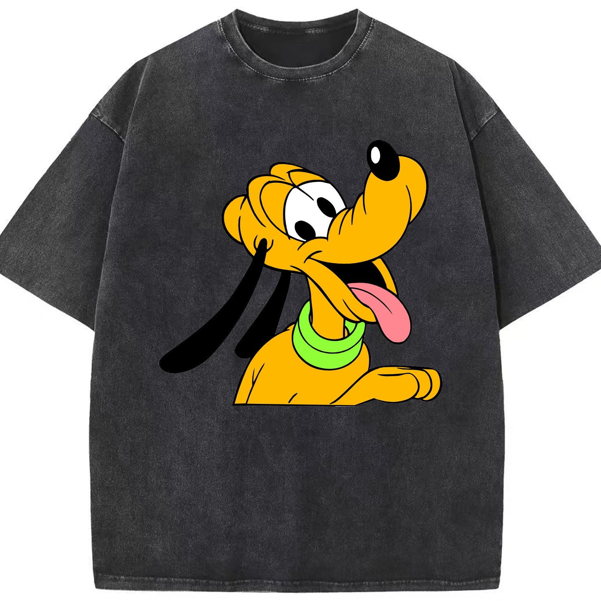 （画像用） ミッキーマウス Mickey Mouse 綿100% ヴィンテージ風 半袖Tシャツ（フロントプリント）