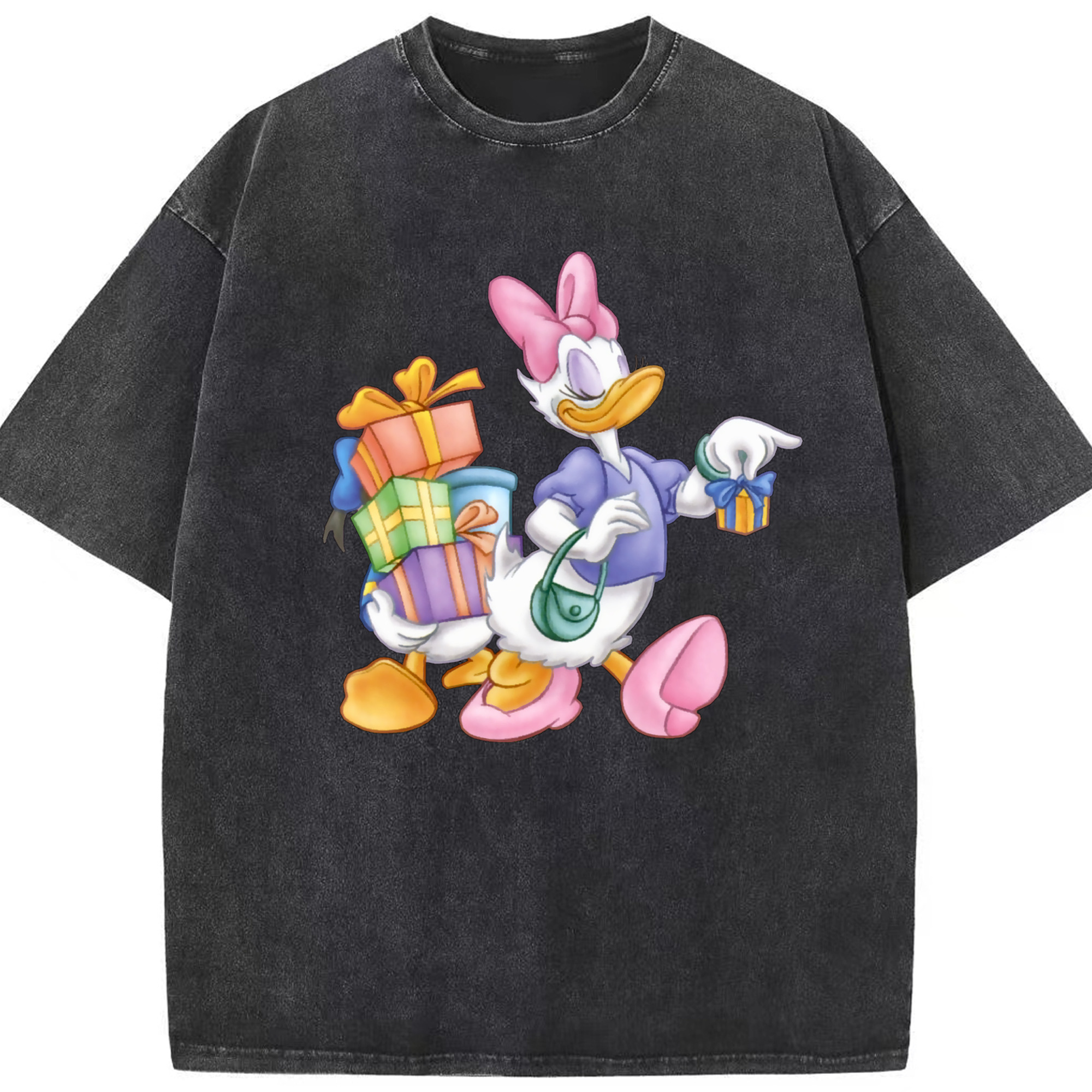 （画像用） ミッキーマウス Mickey Mouse 綿100% ヴィンテージ風 半袖Tシャツ（フロントプリント）