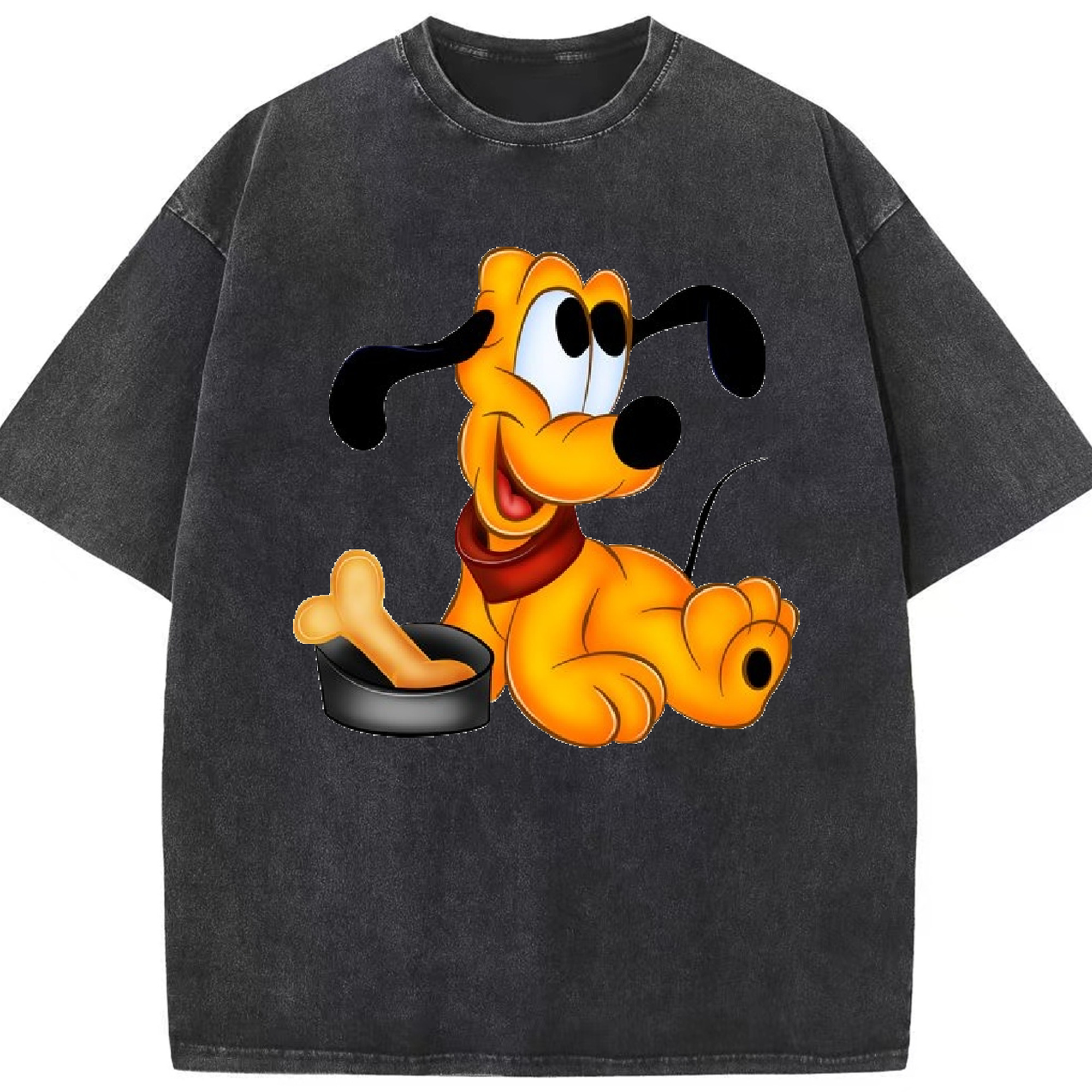 （画像用） ミッキーマウス Mickey Mouse 綿100% ヴィンテージ風 半袖Tシャツ（フロントプリント）