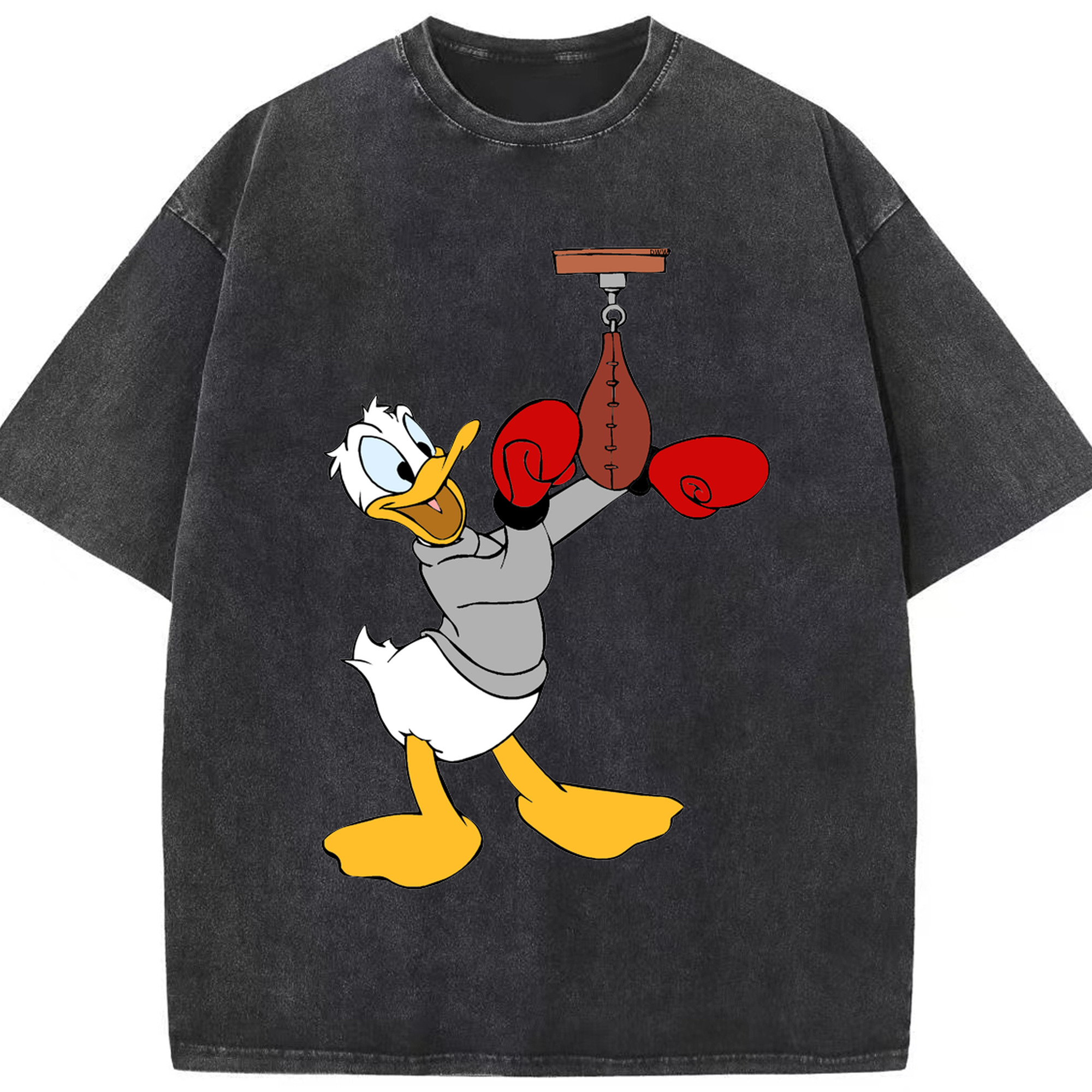 （画像用） ミッキーマウス Mickey Mouse 綿100% ヴィンテージ風 半袖Tシャツ（フロントプリント）