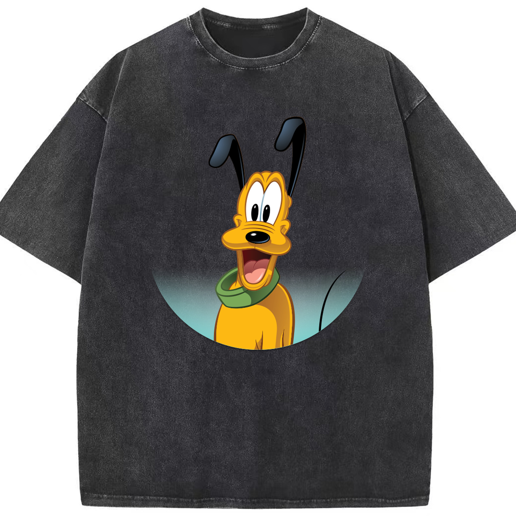 （画像用） ミッキーマウス Mickey Mouse 綿100% ヴィンテージ風 半袖Tシャツ（フロントプリント）