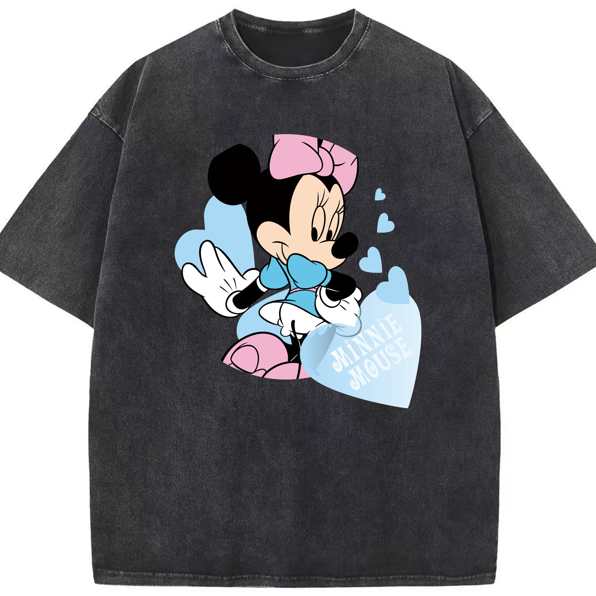 （画像用） ミッキーマウス Mickey Mouse 綿100% ヴィンテージ風 半袖Tシャツ（フロントプリント）
