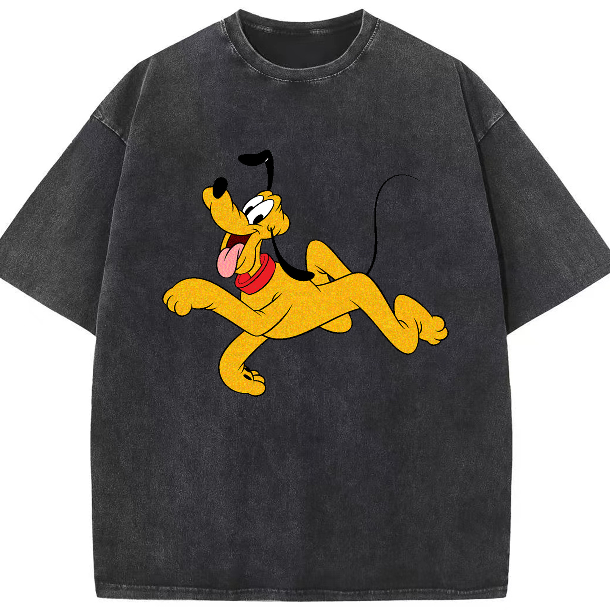 （画像用） ミッキーマウス Mickey Mouse 綿100% ヴィンテージ風 半袖Tシャツ（フロントプリント）