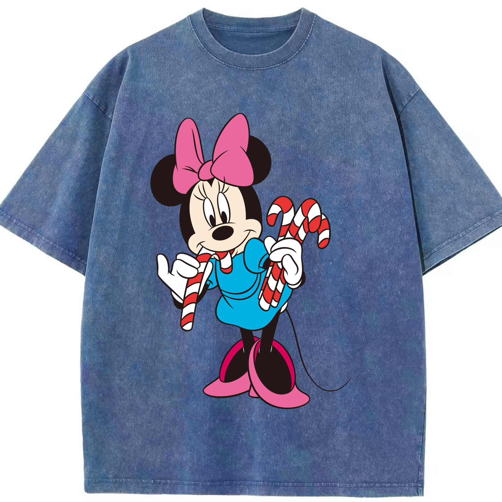 （画像用） ミッキーマウス Mickey Mouse 綿100% ヴィンテージ風 半袖Tシャツ（フロントプリント）