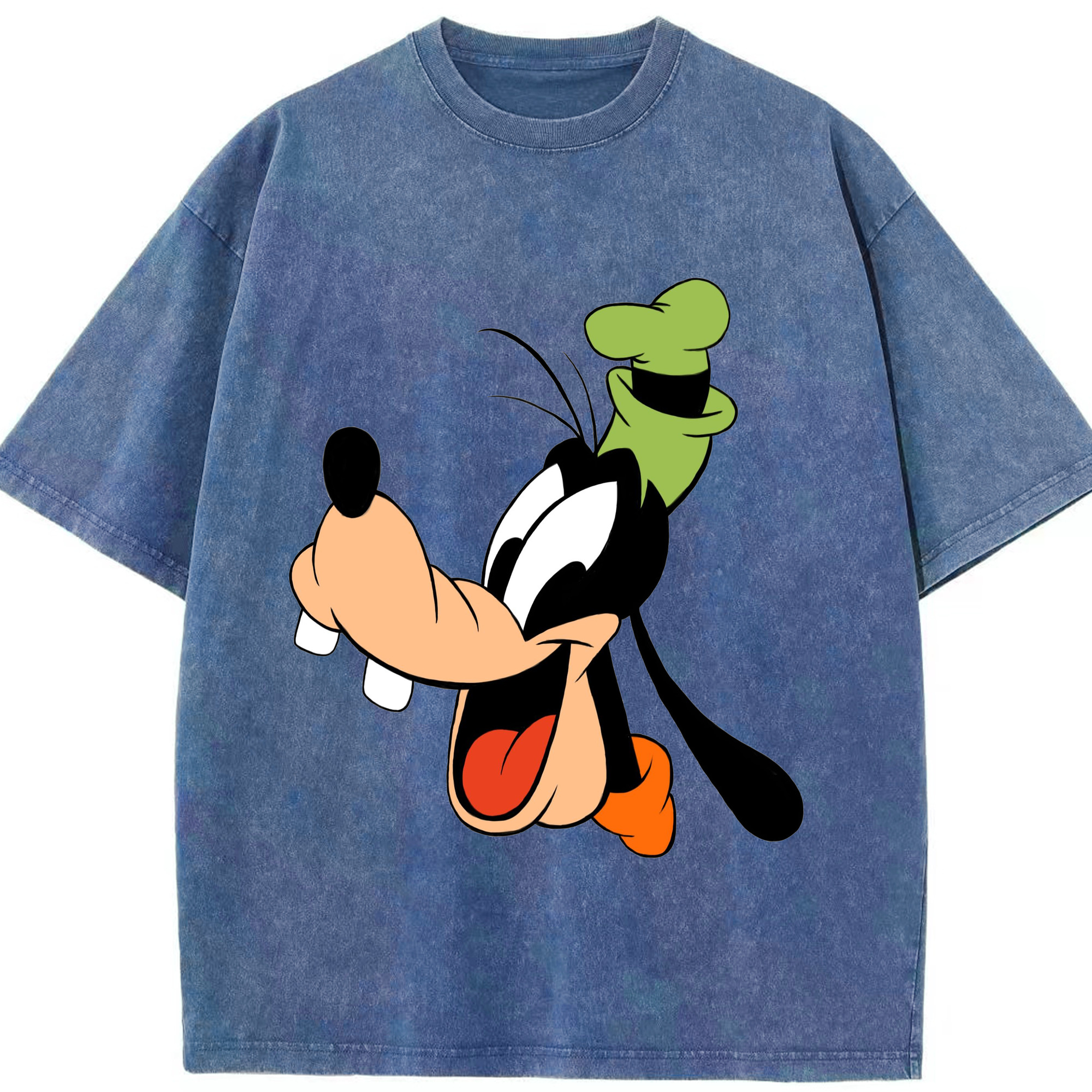 （画像用） ミッキーマウス Mickey Mouse 綿100% ヴィンテージ風 半袖Tシャツ（フロントプリント）