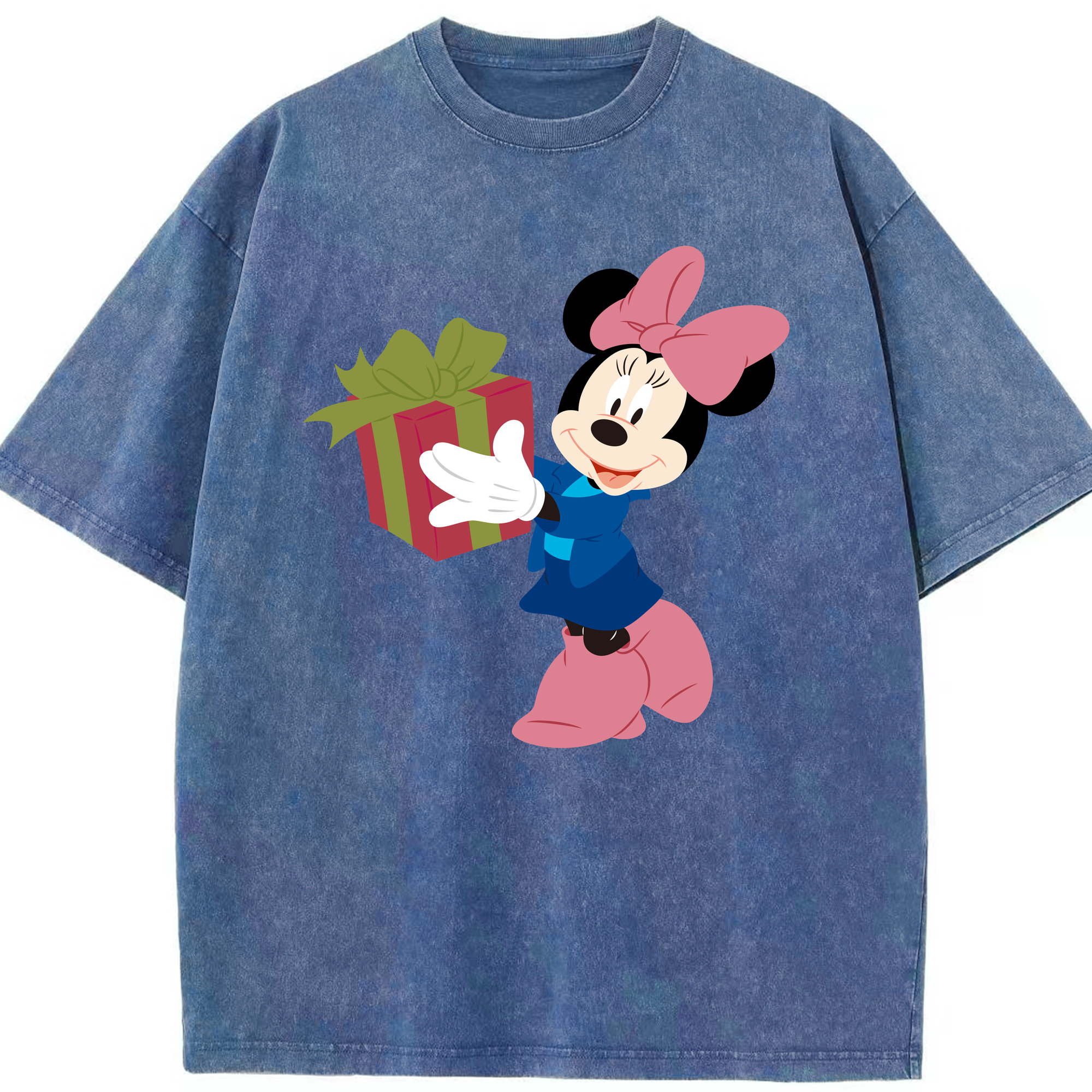 （画像用） ミッキーマウス Mickey Mouse 綿100% ヴィンテージ風 半袖Tシャツ（フロントプリント）