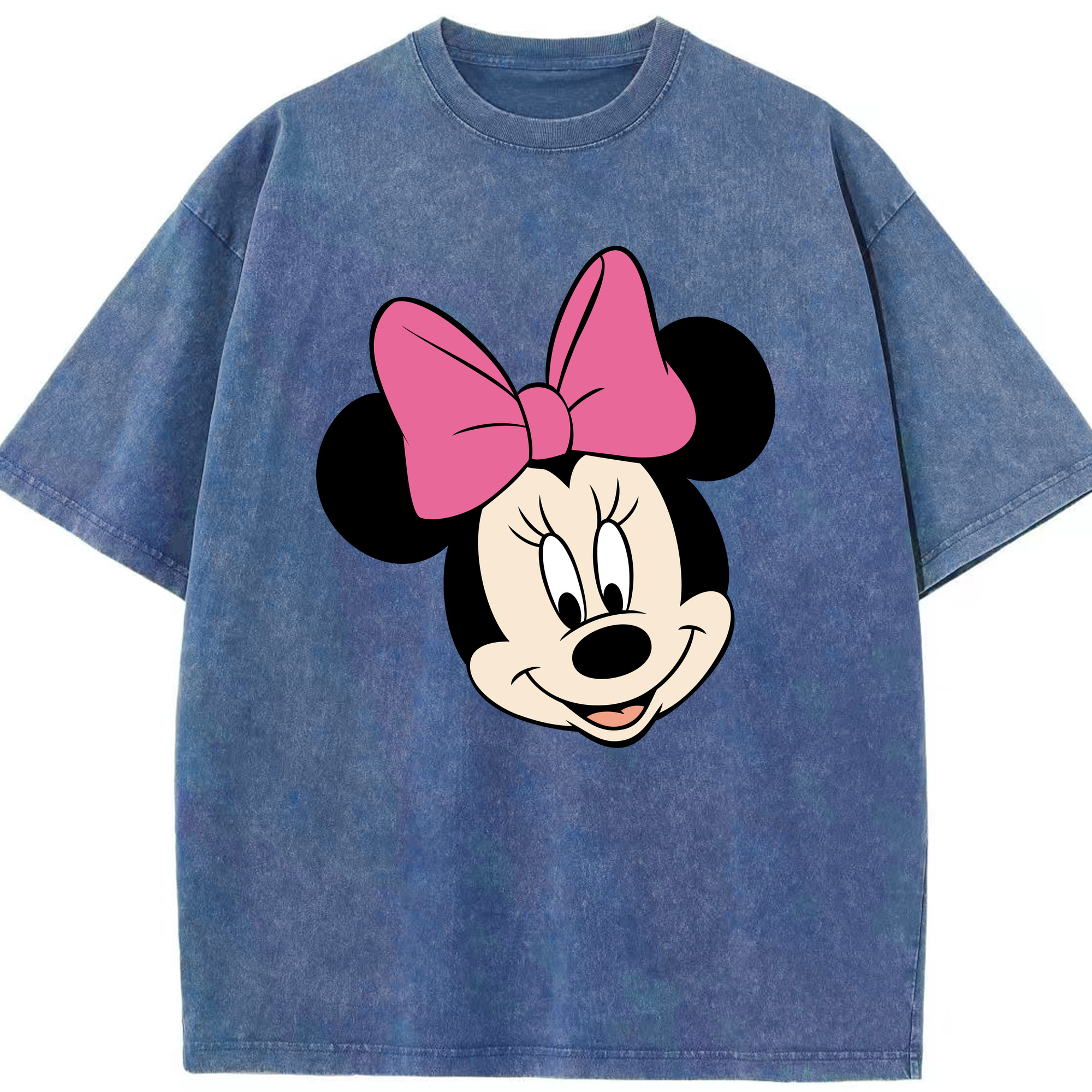 （画像用） ミッキーマウス Mickey Mouse 綿100% ヴィンテージ風 半袖Tシャツ（フロントプリント）
