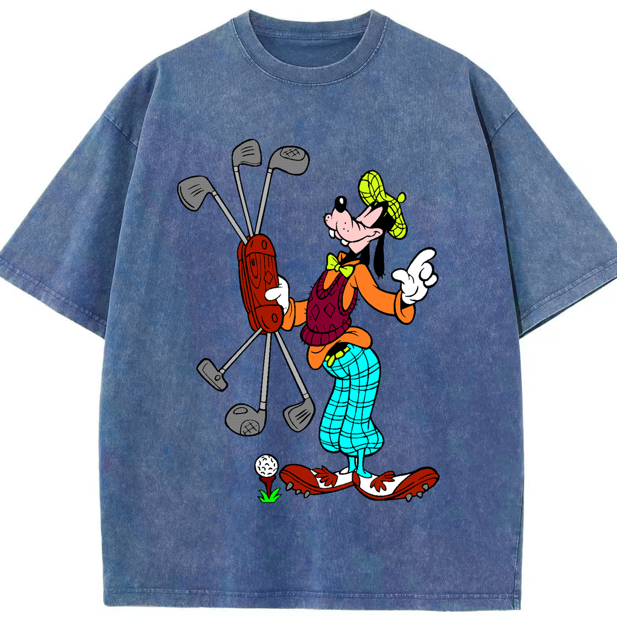 （画像用） ミッキーマウス Mickey Mouse 綿100% ヴィンテージ風 半袖Tシャツ（フロントプリント）