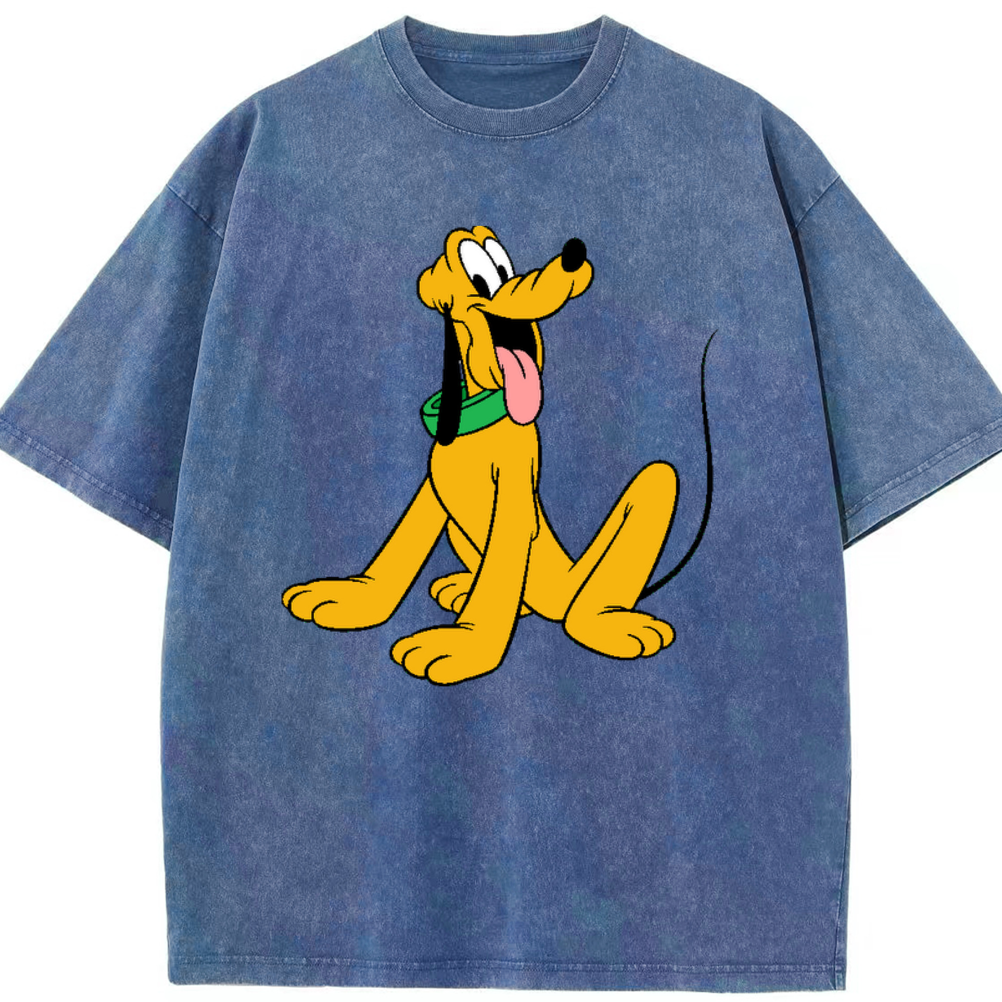 （画像用） ミッキーマウス Mickey Mouse 綿100% ヴィンテージ風 半袖Tシャツ（フロントプリント）