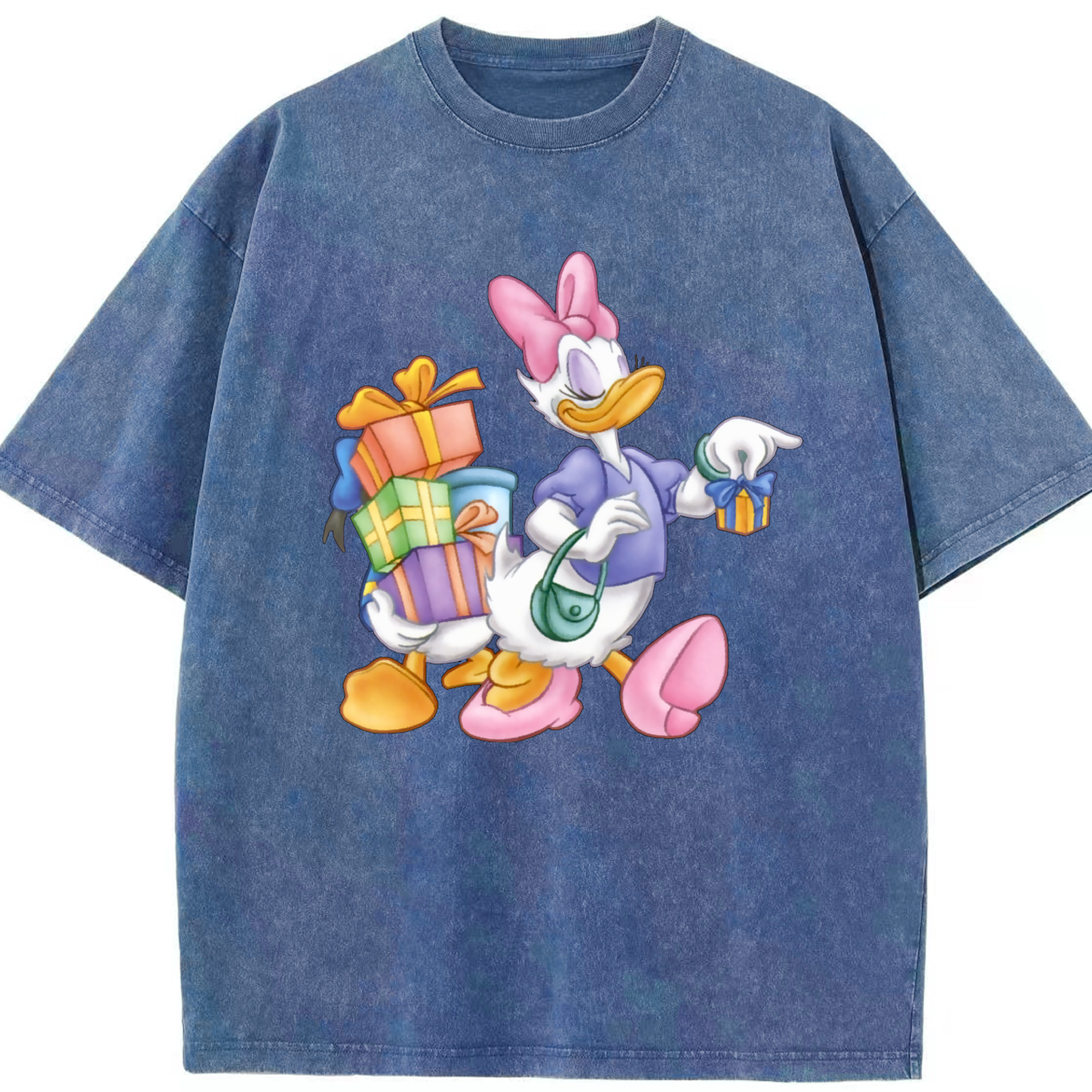 （画像用） ミッキーマウス Mickey Mouse 綿100% ヴィンテージ風 半袖Tシャツ（フロントプリント）