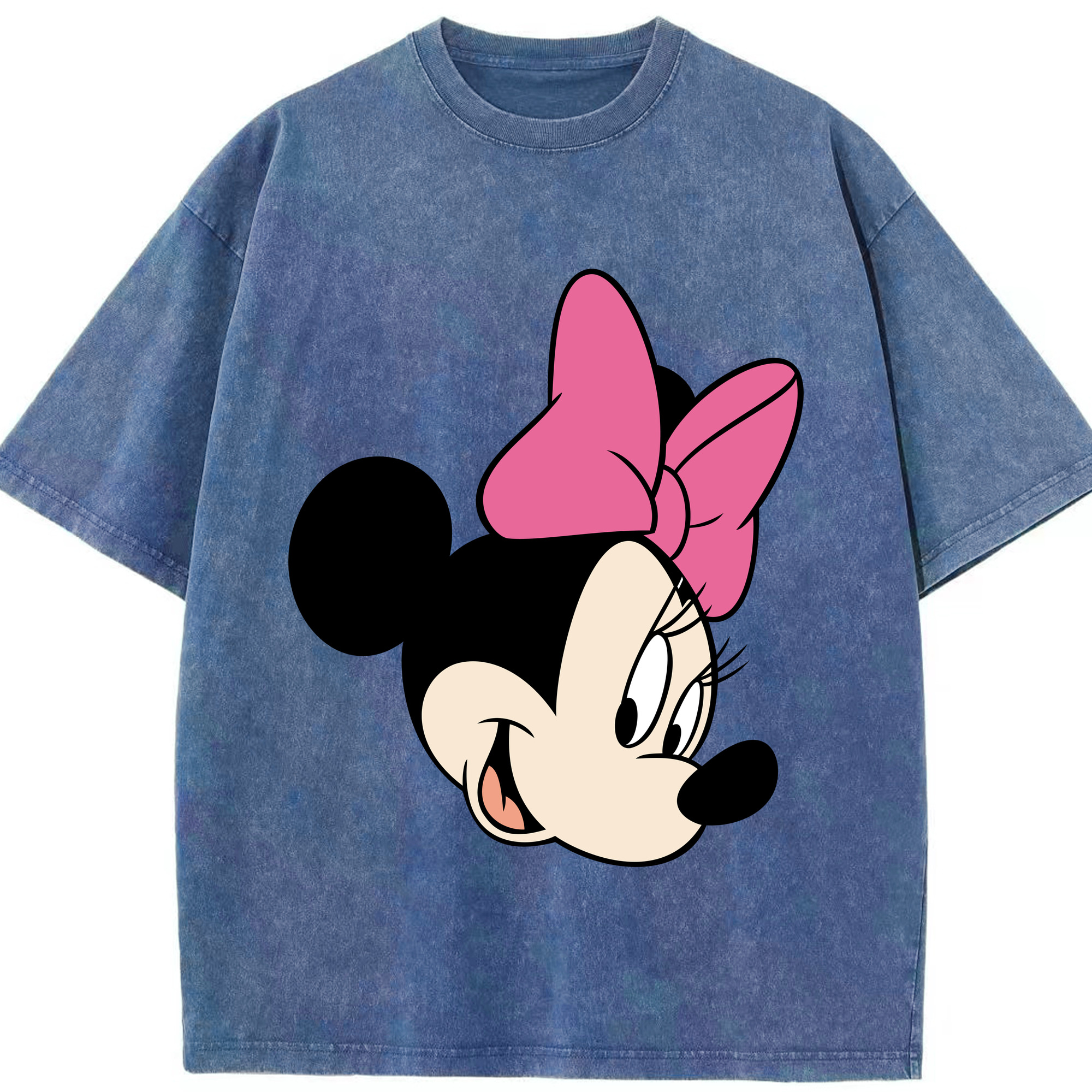 （画像用） ミッキーマウス Mickey Mouse 綿100% ヴィンテージ風 半袖Tシャツ（フロントプリント）