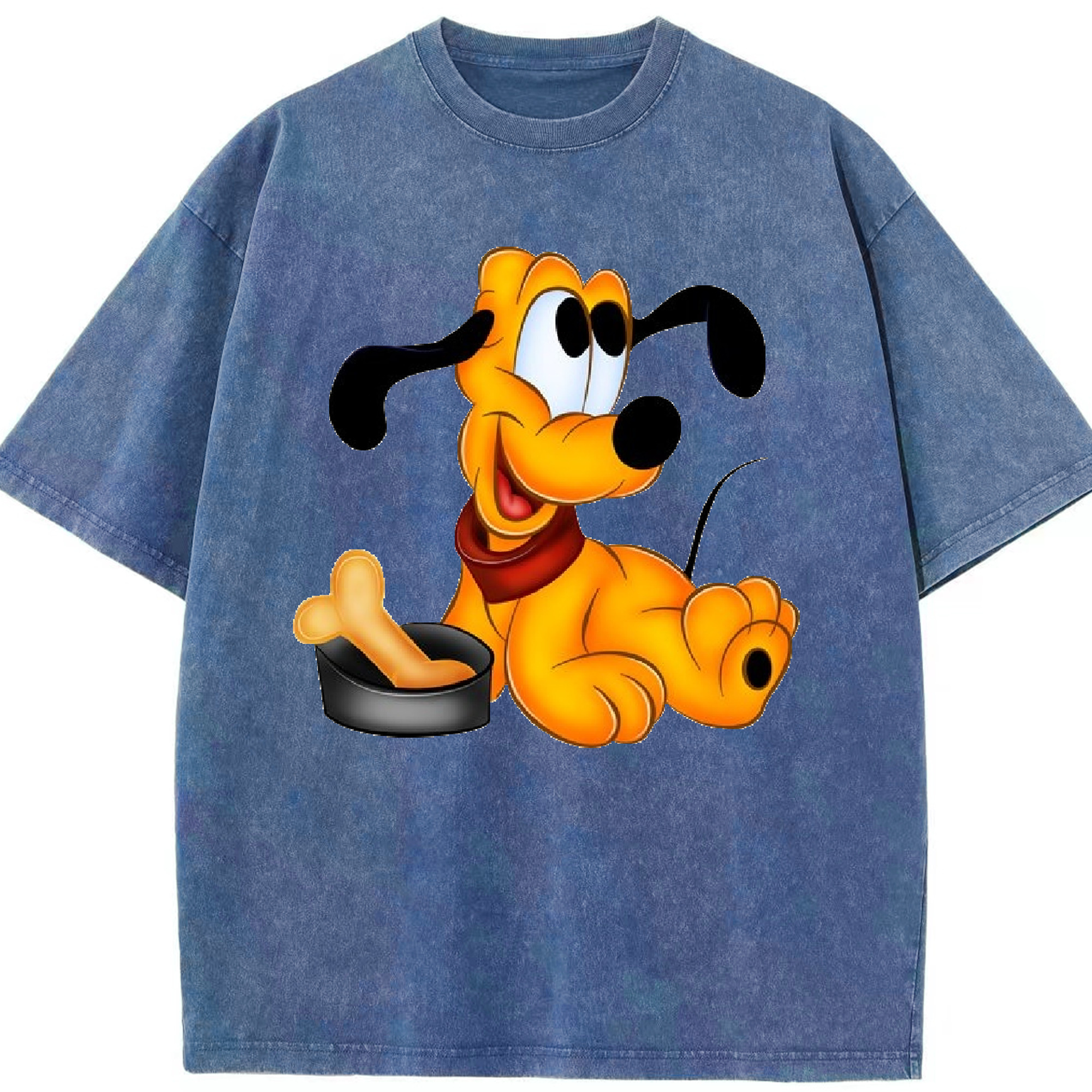 （画像用） ミッキーマウス Mickey Mouse 綿100% ヴィンテージ風 半袖Tシャツ（フロントプリント）