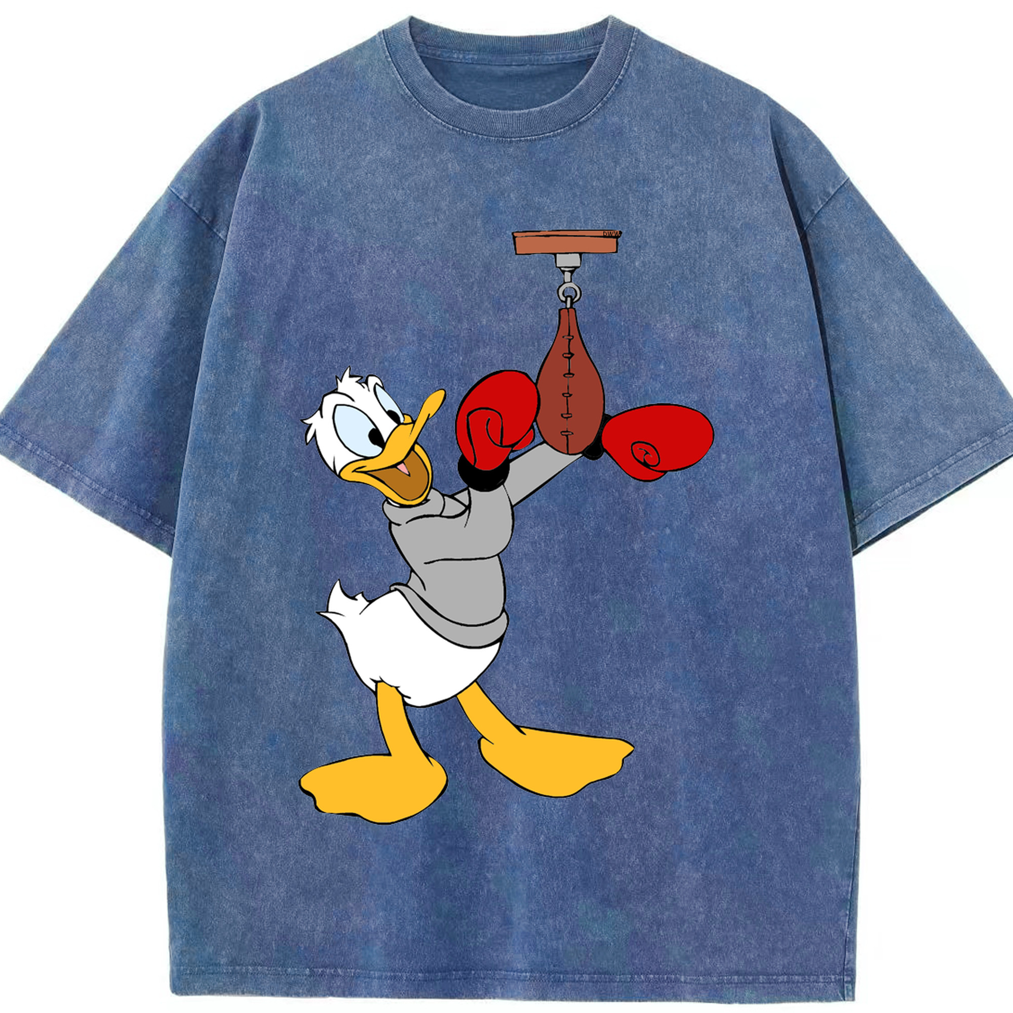 （画像用） ミッキーマウス Mickey Mouse 綿100% ヴィンテージ風 半袖Tシャツ（フロントプリント）