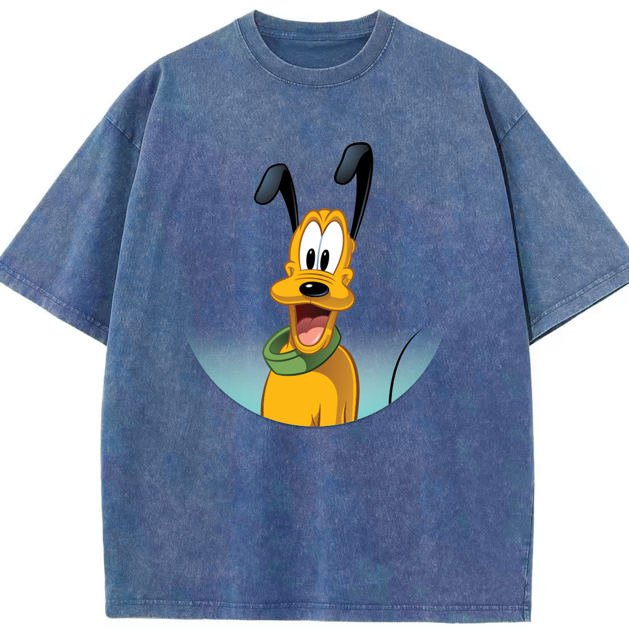 （画像用） ミッキーマウス Mickey Mouse 綿100% ヴィンテージ風 半袖Tシャツ（フロントプリント）