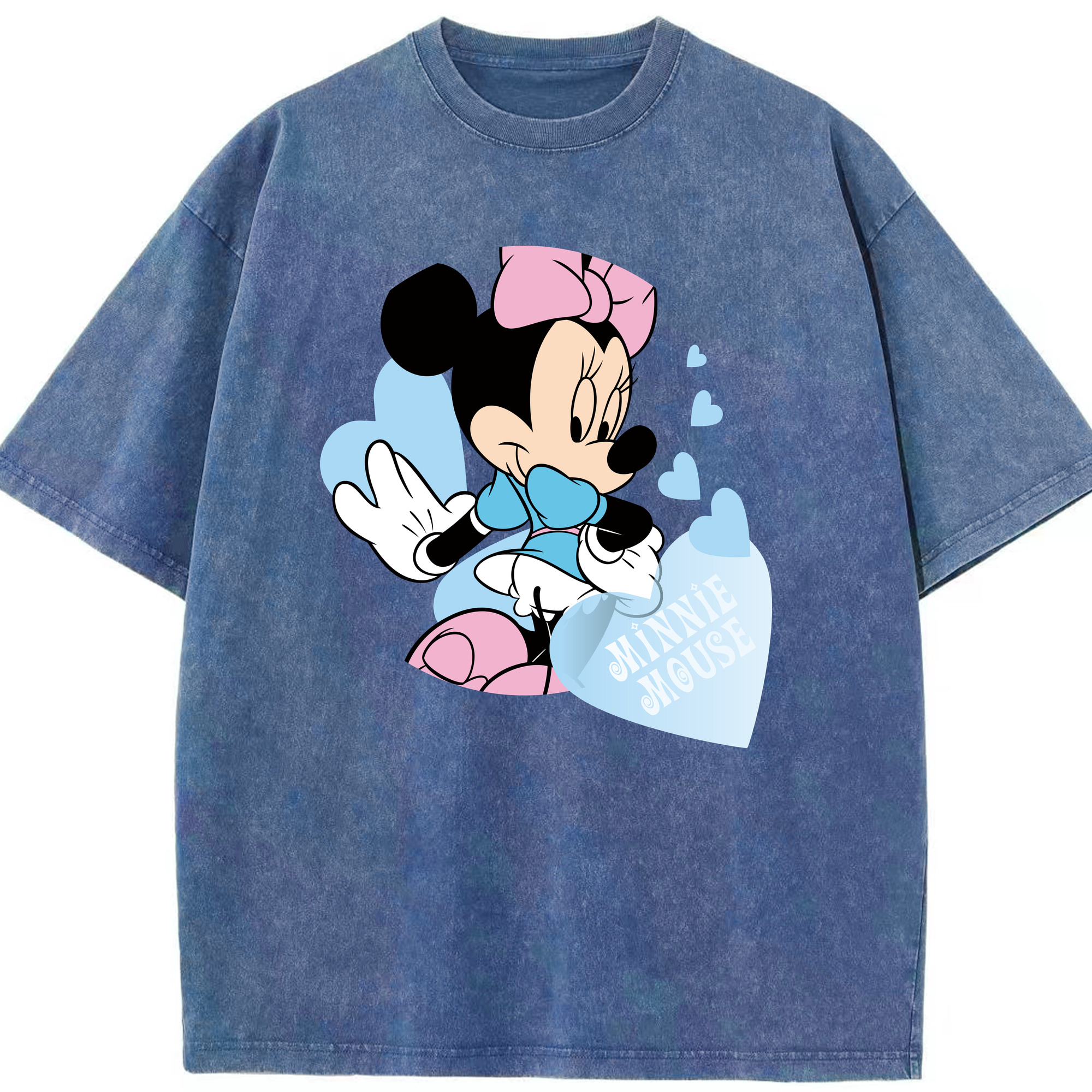 （画像用） ミッキーマウス Mickey Mouse 綿100% ヴィンテージ風 半袖Tシャツ（フロントプリント）