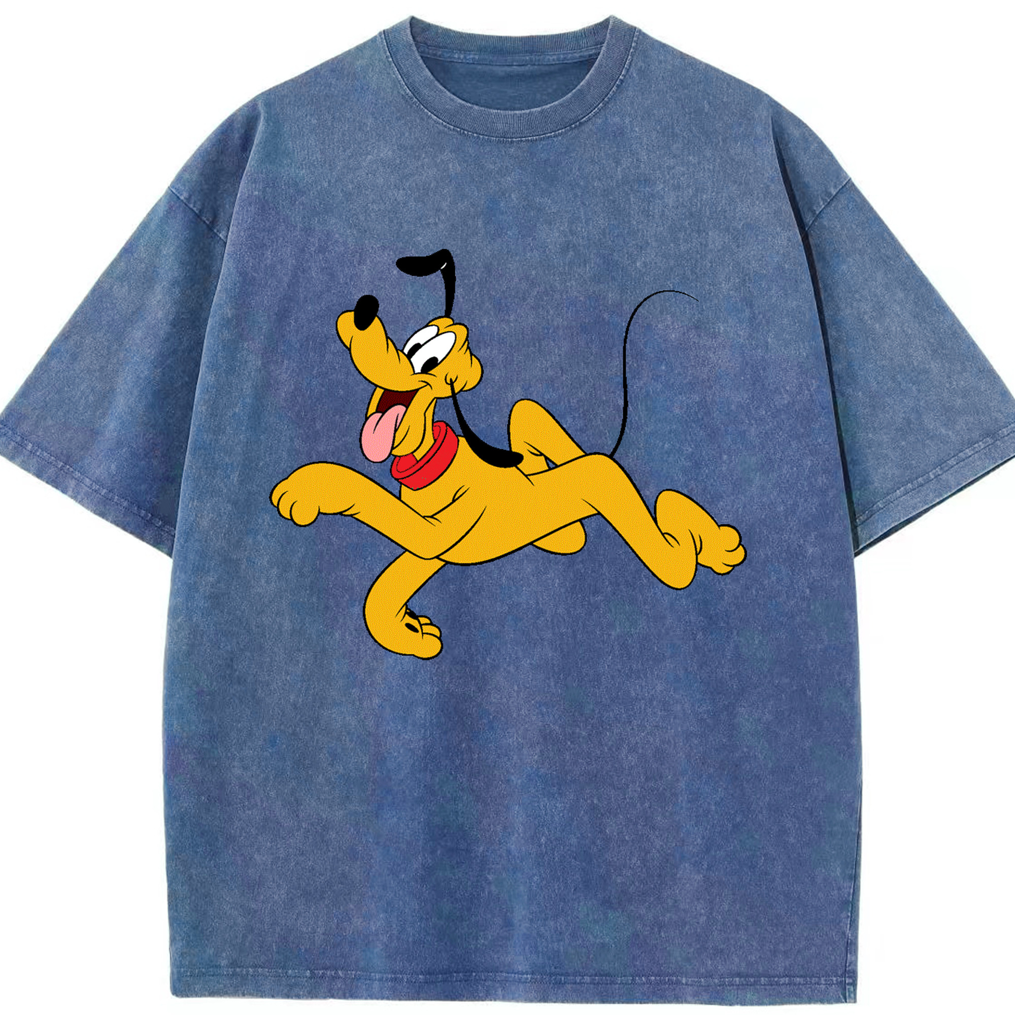 （画像用） ミッキーマウス Mickey Mouse 綿100% ヴィンテージ風 半袖Tシャツ（フロントプリント）