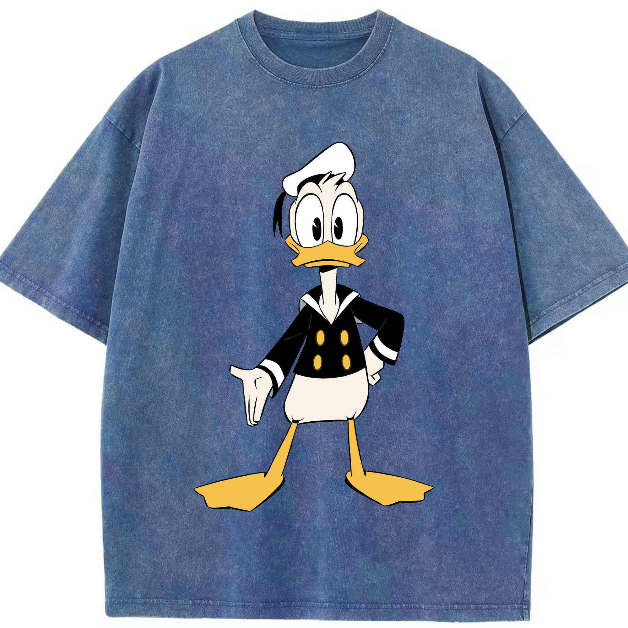 （画像用） ミッキーマウス Mickey Mouse 綿100% ヴィンテージ風 半袖Tシャツ（フロントプリント）