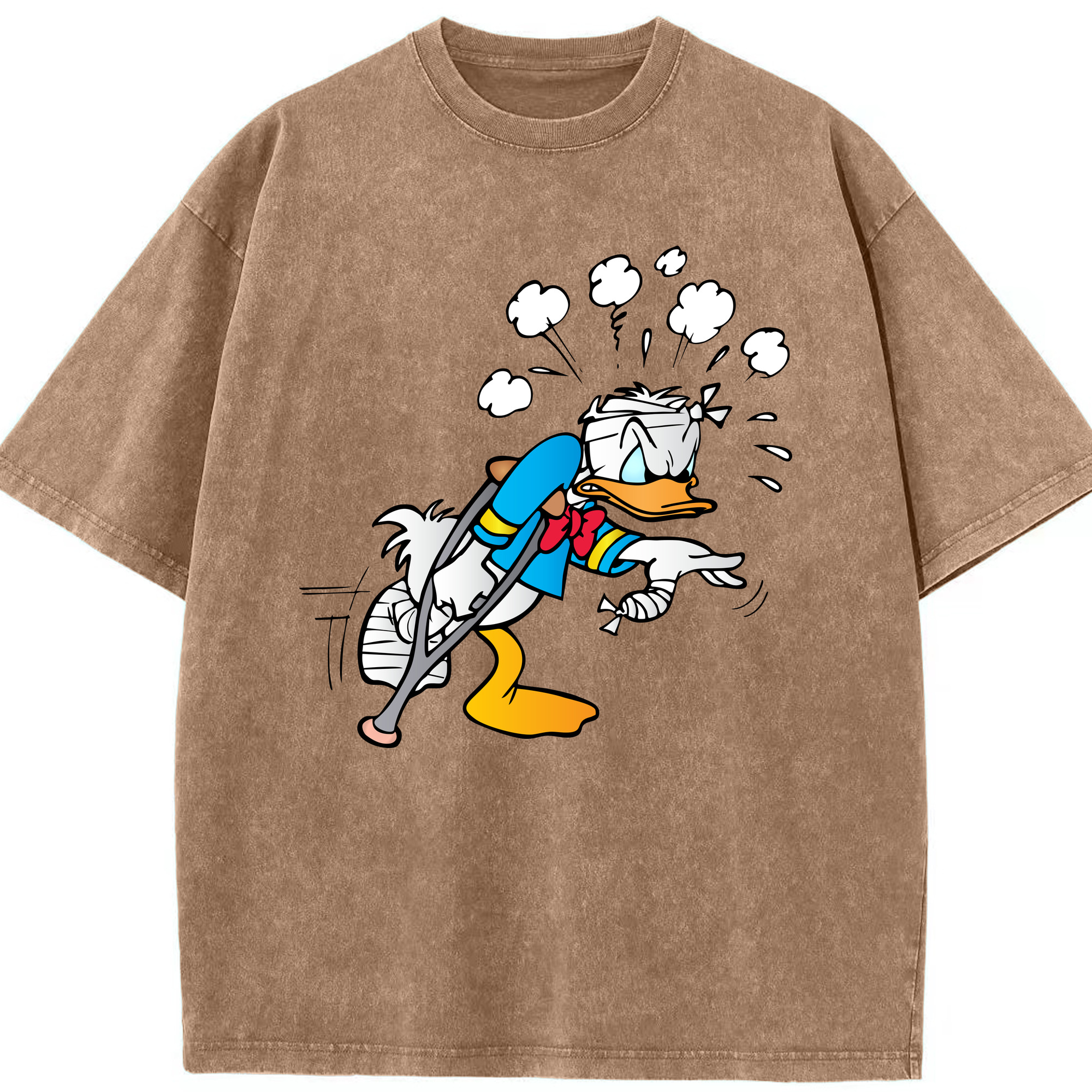 （画像用） ミッキーマウス Mickey Mouse 綿100% ヴィンテージ風 半袖Tシャツ（フロントプリント）