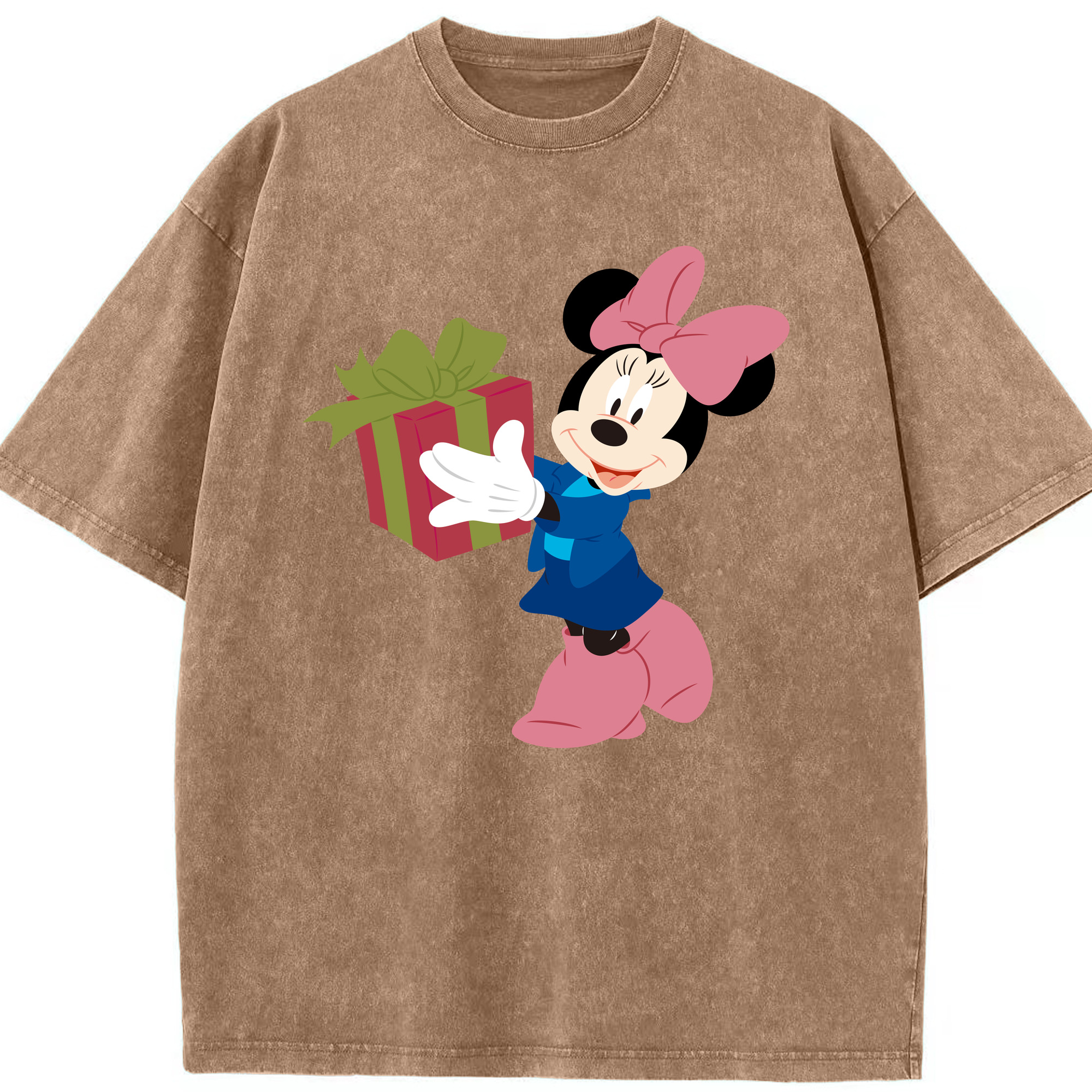 （画像用） ミッキーマウス Mickey Mouse 綿100% ヴィンテージ風 半袖Tシャツ（フロントプリント）