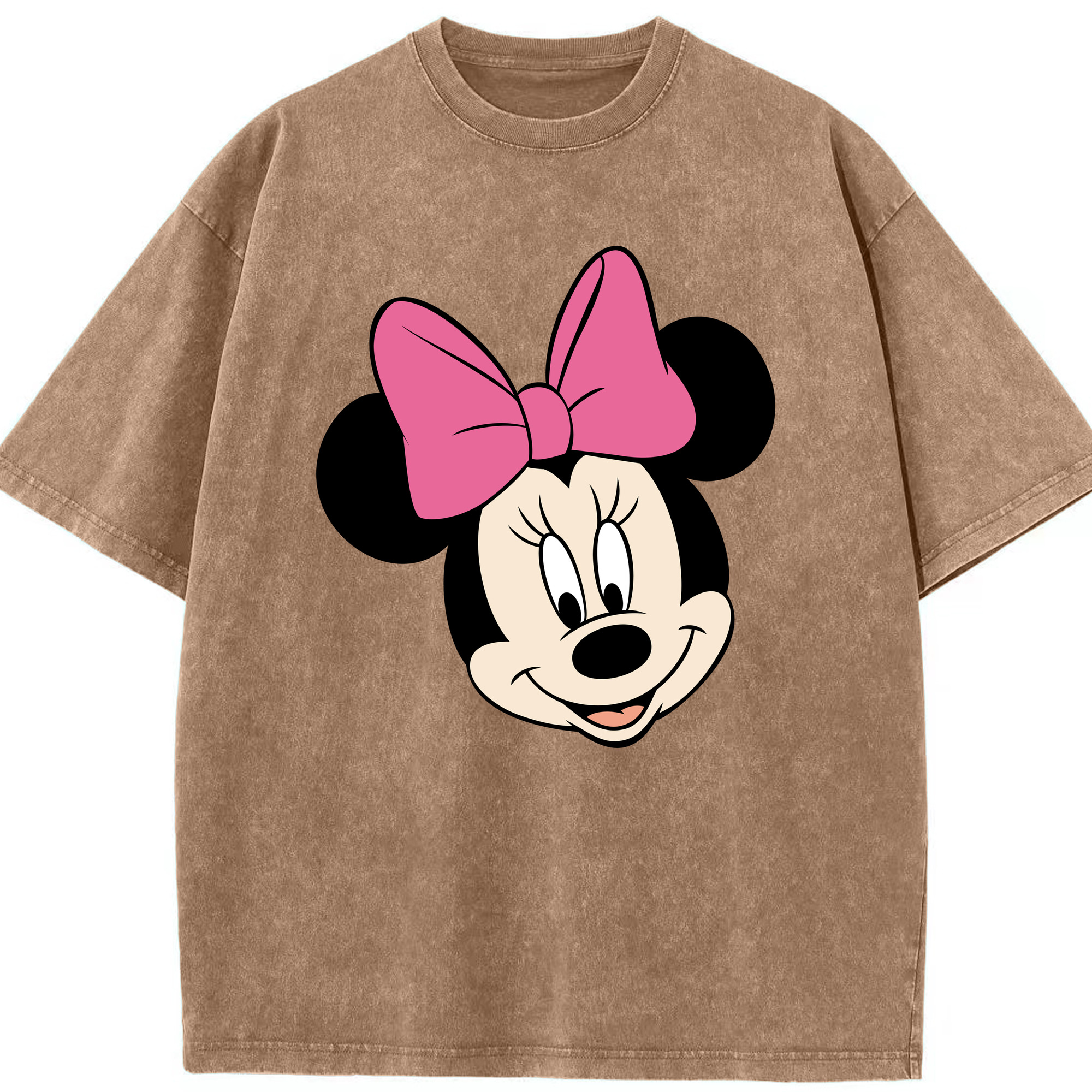 （画像用） ミッキーマウス Mickey Mouse 綿100% ヴィンテージ風 半袖Tシャツ（フロントプリント）