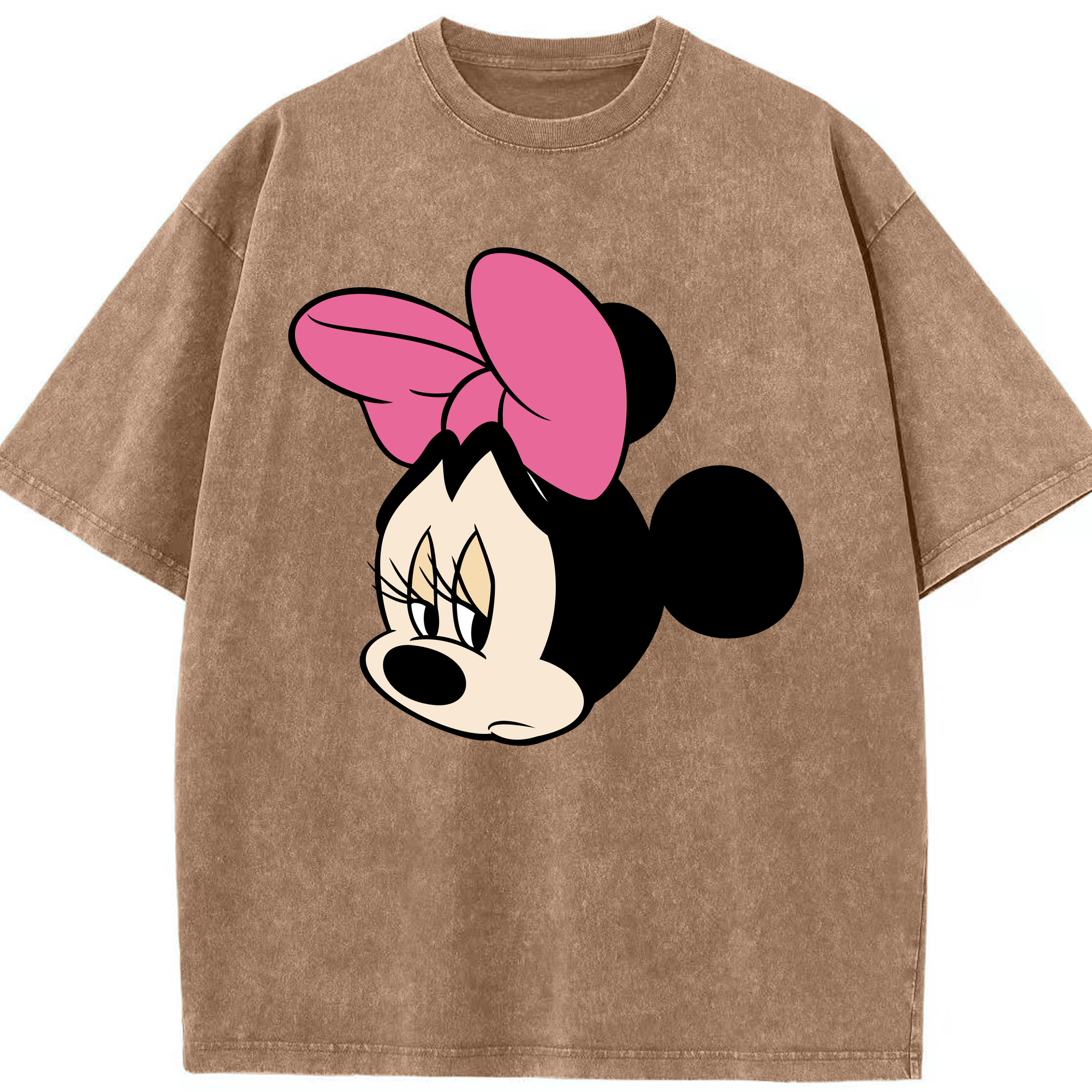 （画像用） ミッキーマウス Mickey Mouse 綿100% ヴィンテージ風 半袖Tシャツ（フロントプリント）