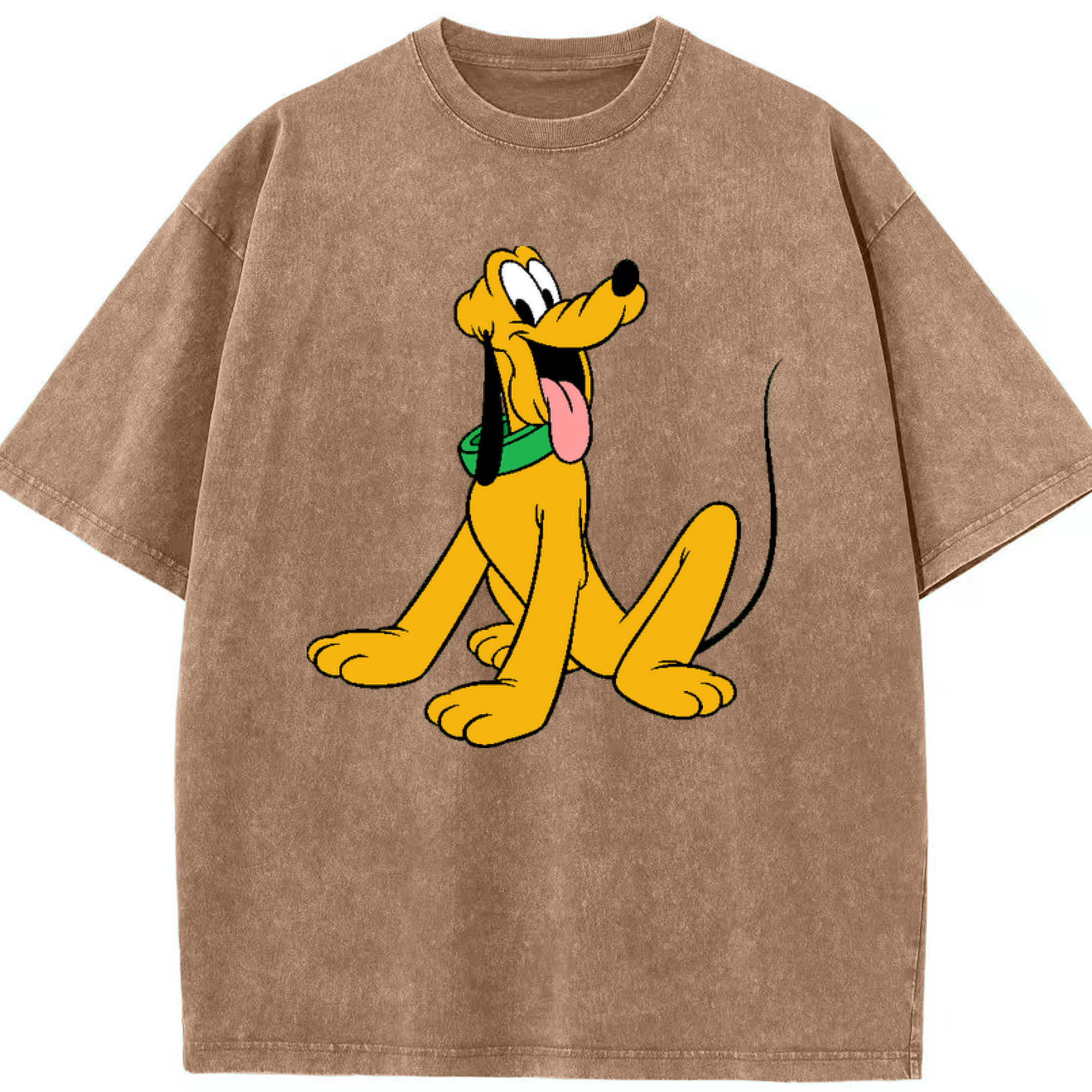 （画像用） ミッキーマウス Mickey Mouse 綿100% ヴィンテージ風 半袖Tシャツ（フロントプリント）