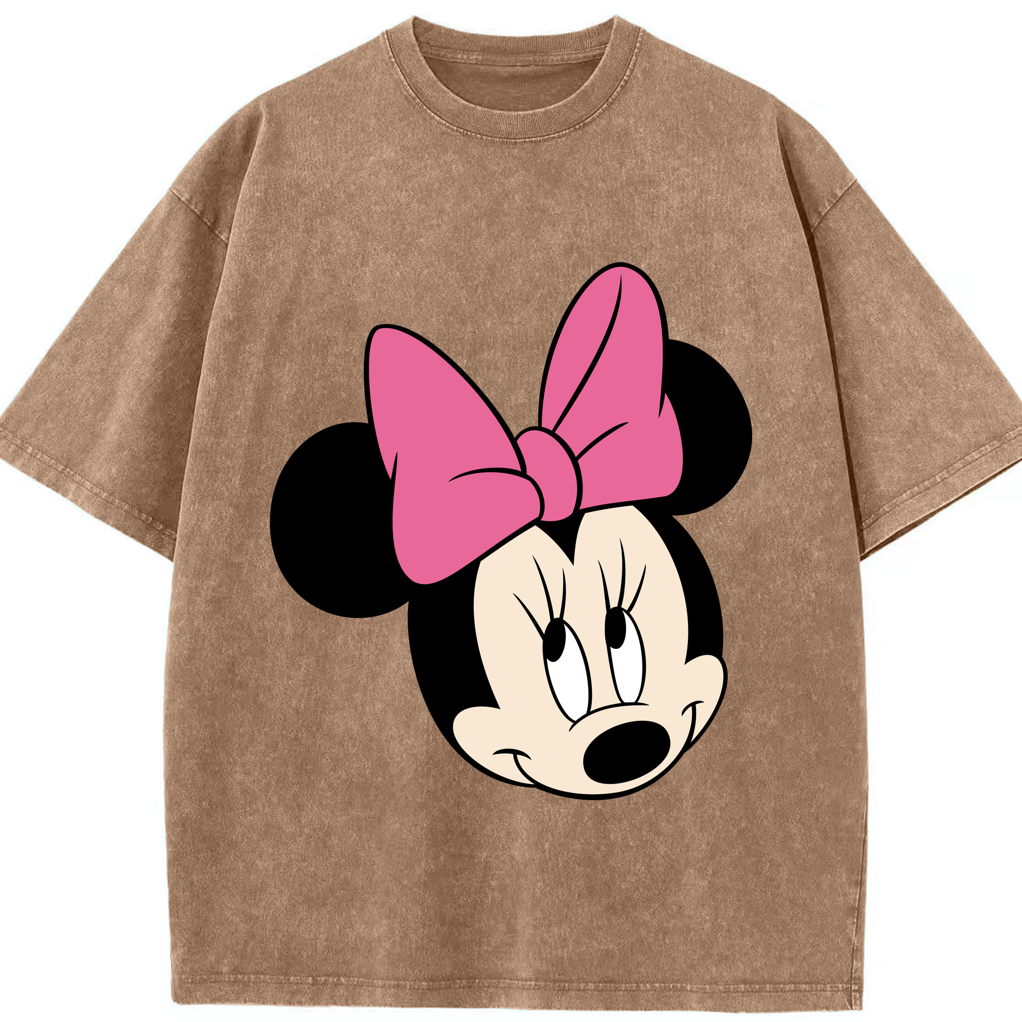 （画像用） ミッキーマウス Mickey Mouse 綿100% ヴィンテージ風 半袖Tシャツ（フロントプリント）