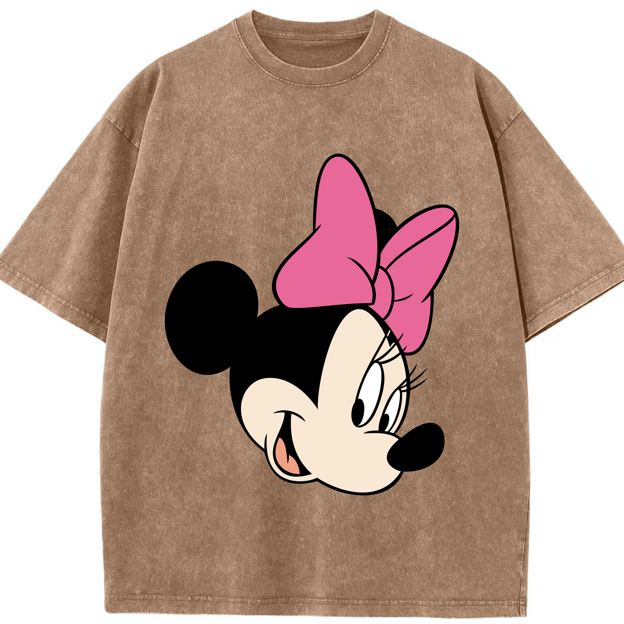 （画像用） ミッキーマウス Mickey Mouse 綿100% ヴィンテージ風 半袖Tシャツ（フロントプリント）