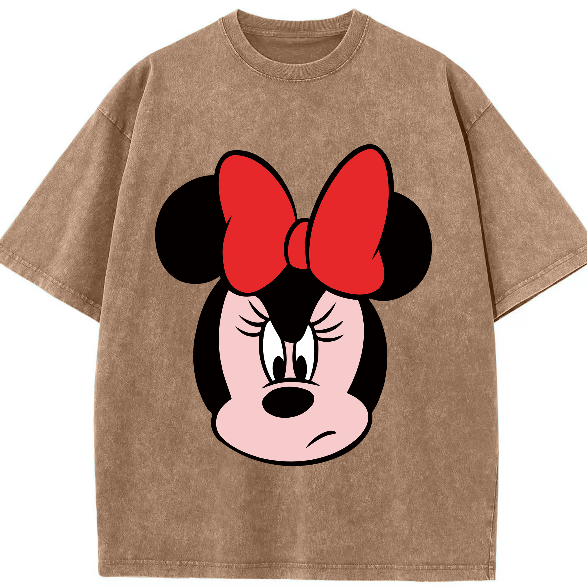 （画像用） ミッキーマウス Mickey Mouse 綿100% ヴィンテージ風 半袖Tシャツ（フロントプリント）