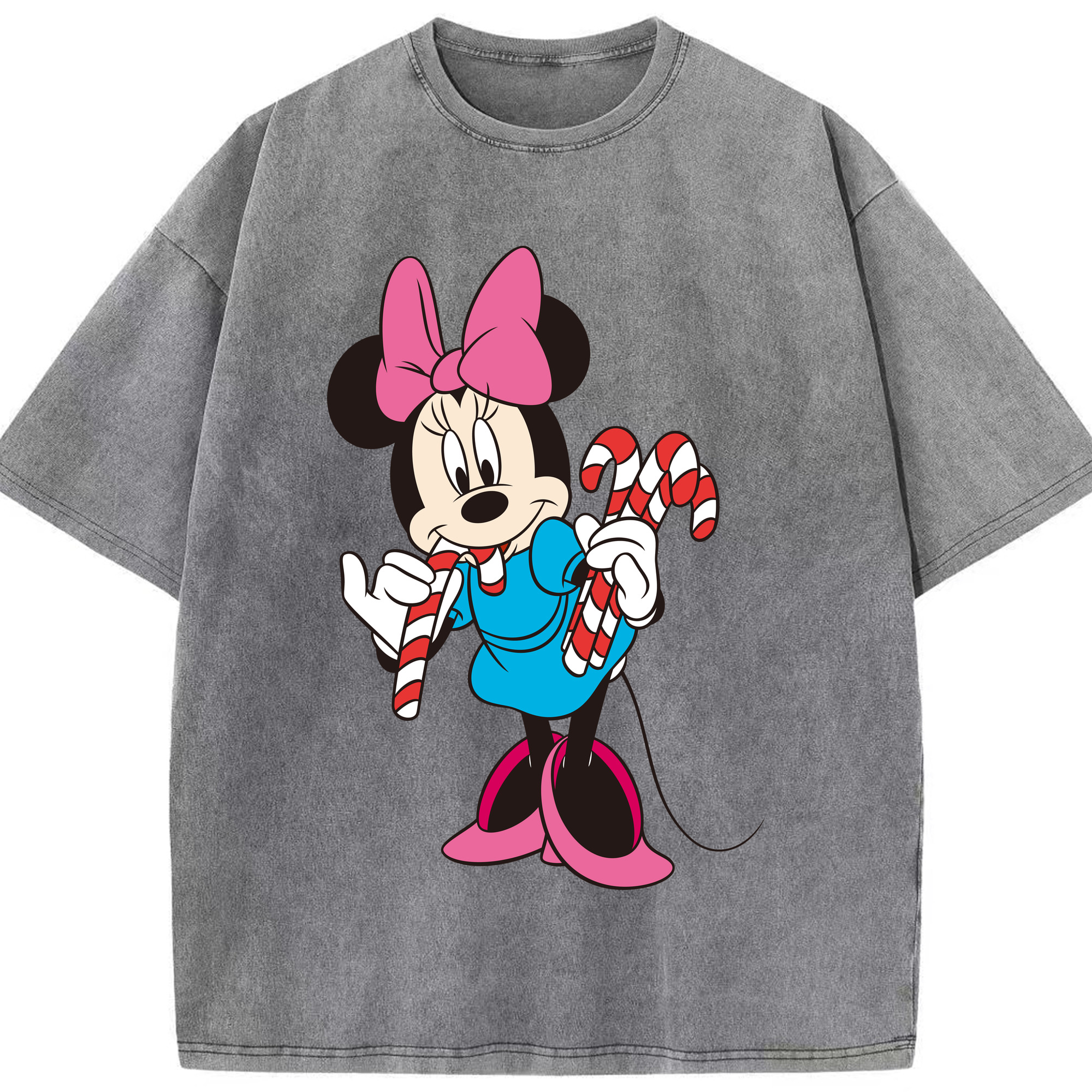 （画像用） ミッキーマウス Mickey Mouse 綿100% ヴィンテージ風 半袖Tシャツ（フロントプリント）