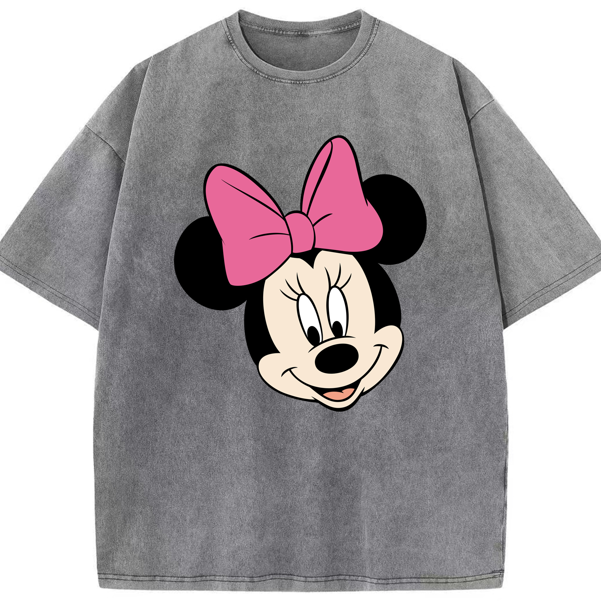 （画像用） ミッキーマウス Mickey Mouse 綿100% ヴィンテージ風 半袖Tシャツ（フロントプリント）
