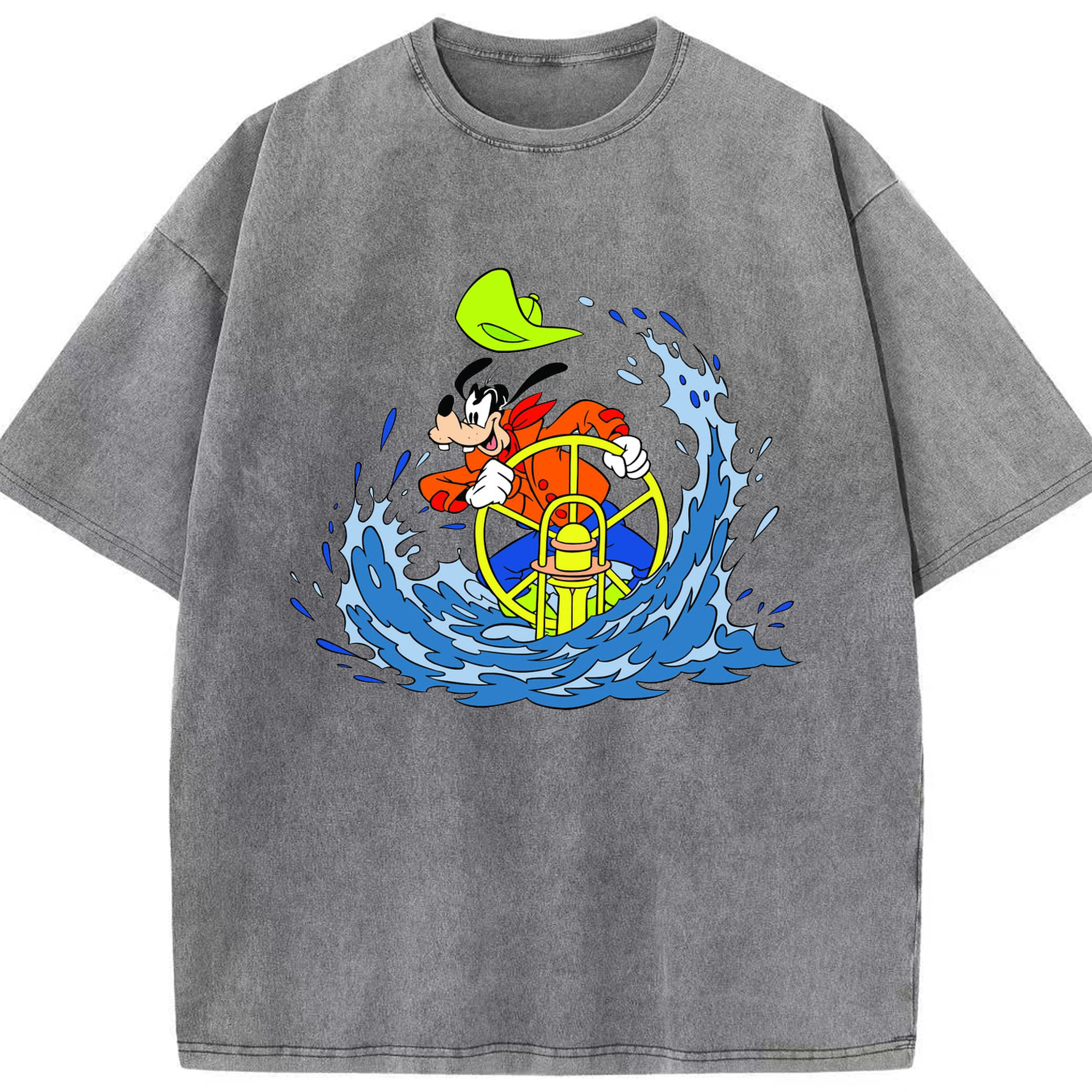 （画像用） ミッキーマウス Mickey Mouse 綿100% ヴィンテージ風 半袖Tシャツ（フロントプリント）