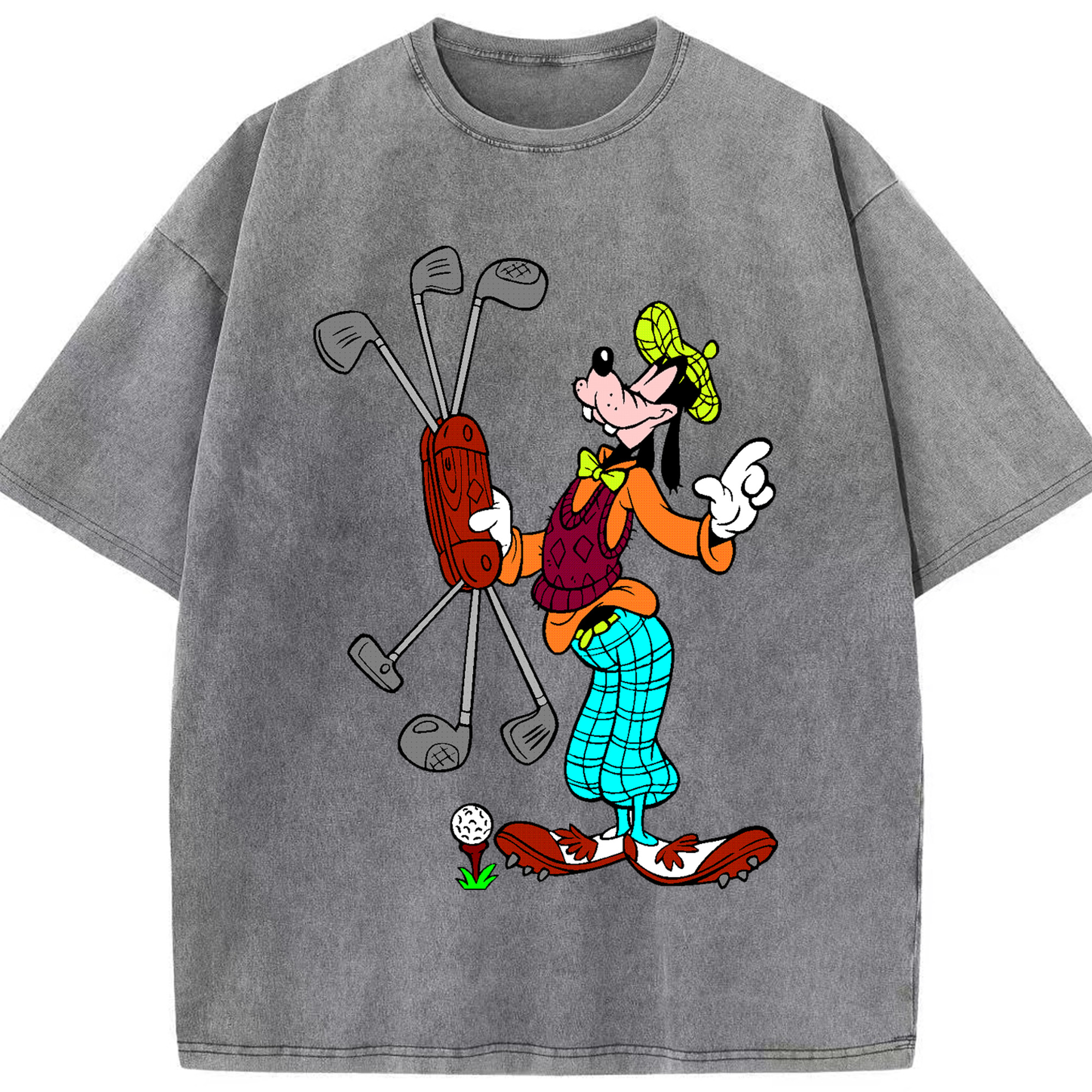 （画像用） ミッキーマウス Mickey Mouse 綿100% ヴィンテージ風 半袖Tシャツ（フロントプリント）