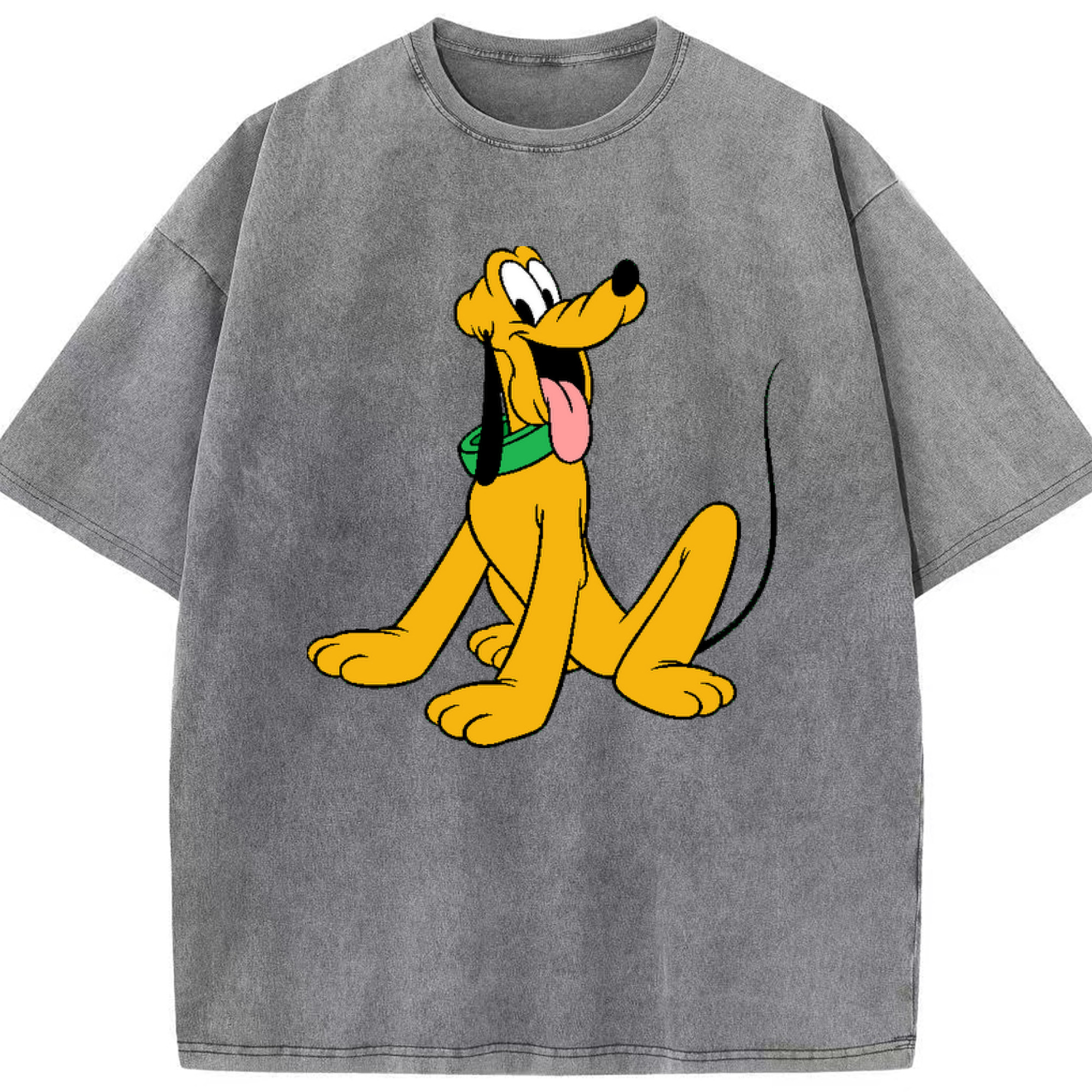 （画像用） ミッキーマウス Mickey Mouse 綿100% ヴィンテージ風 半袖Tシャツ（フロントプリント）