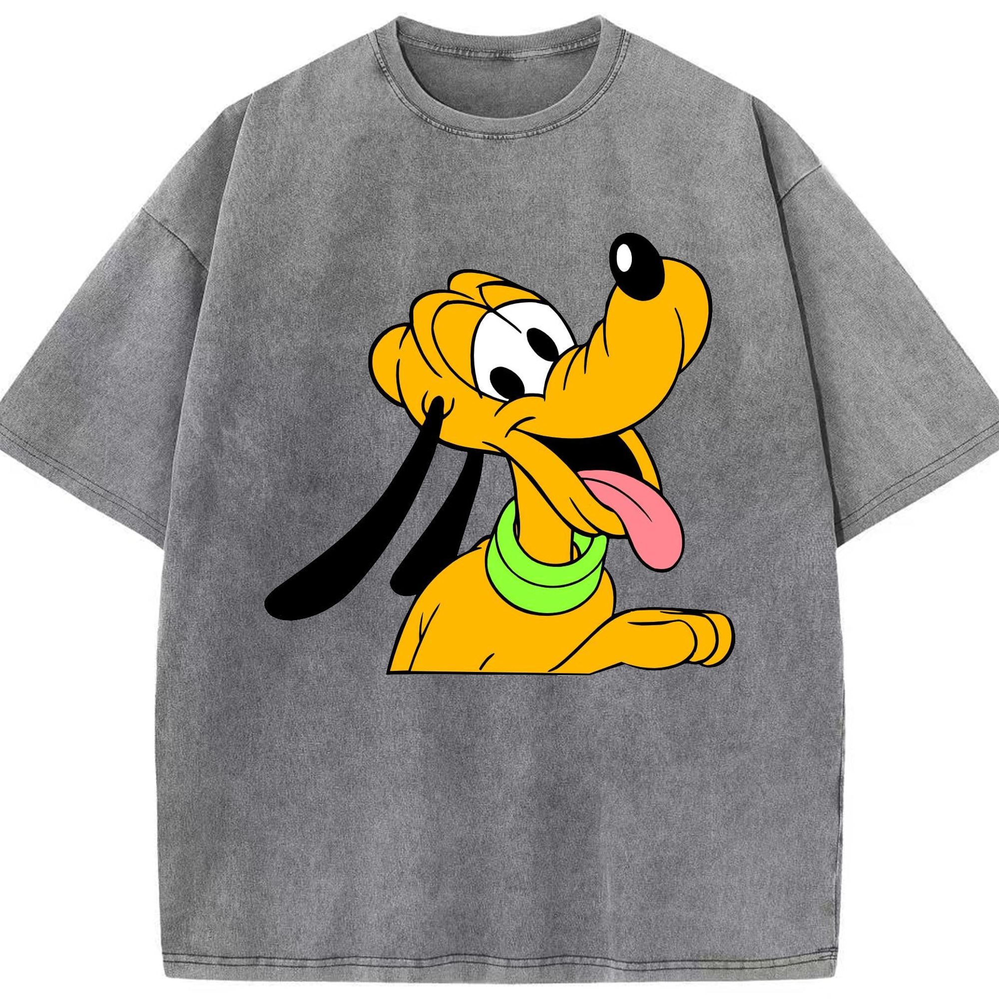 （画像用） ミッキーマウス Mickey Mouse 綿100% ヴィンテージ風 半袖Tシャツ（フロントプリント）