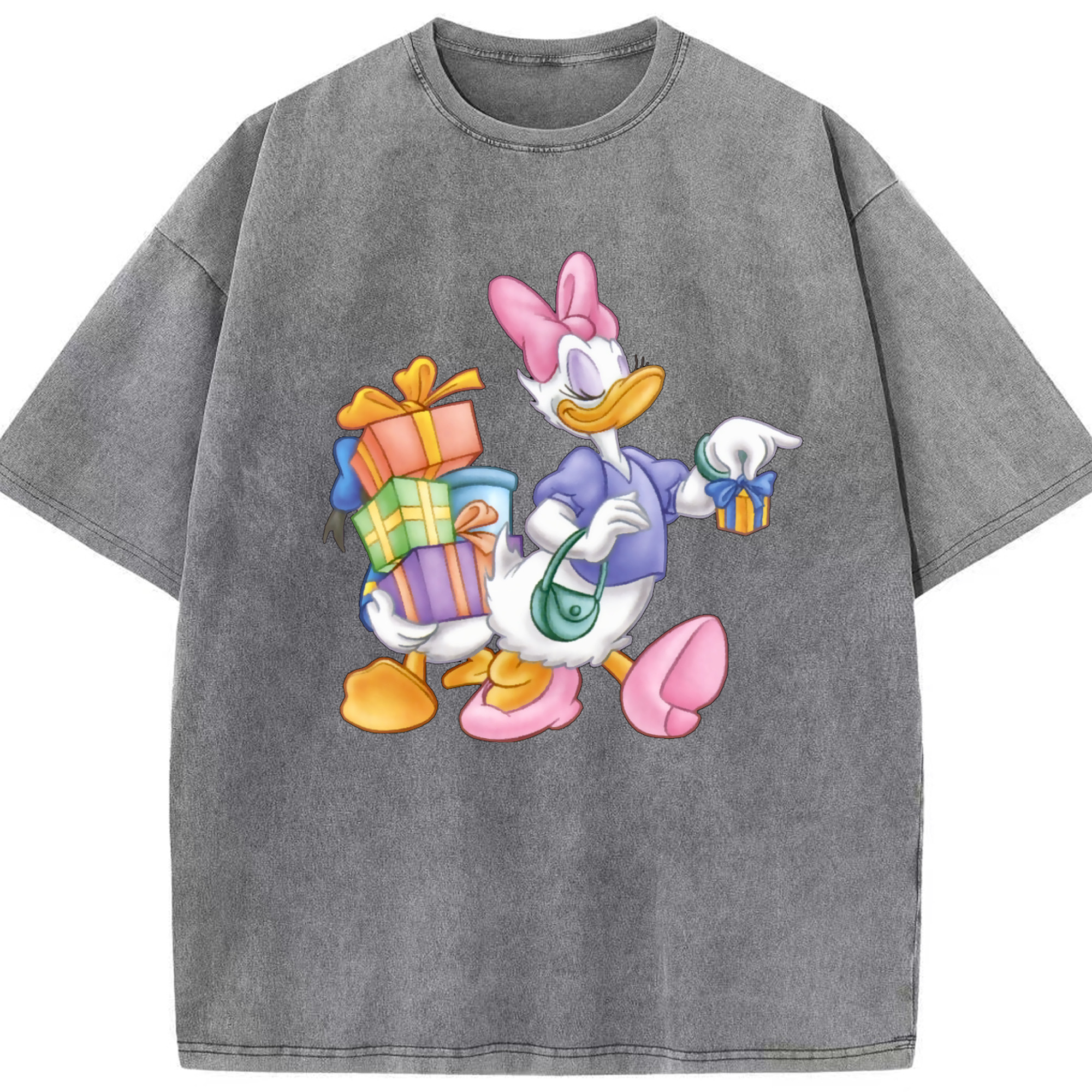 （画像用） ミッキーマウス Mickey Mouse 綿100% ヴィンテージ風 半袖Tシャツ（フロントプリント）