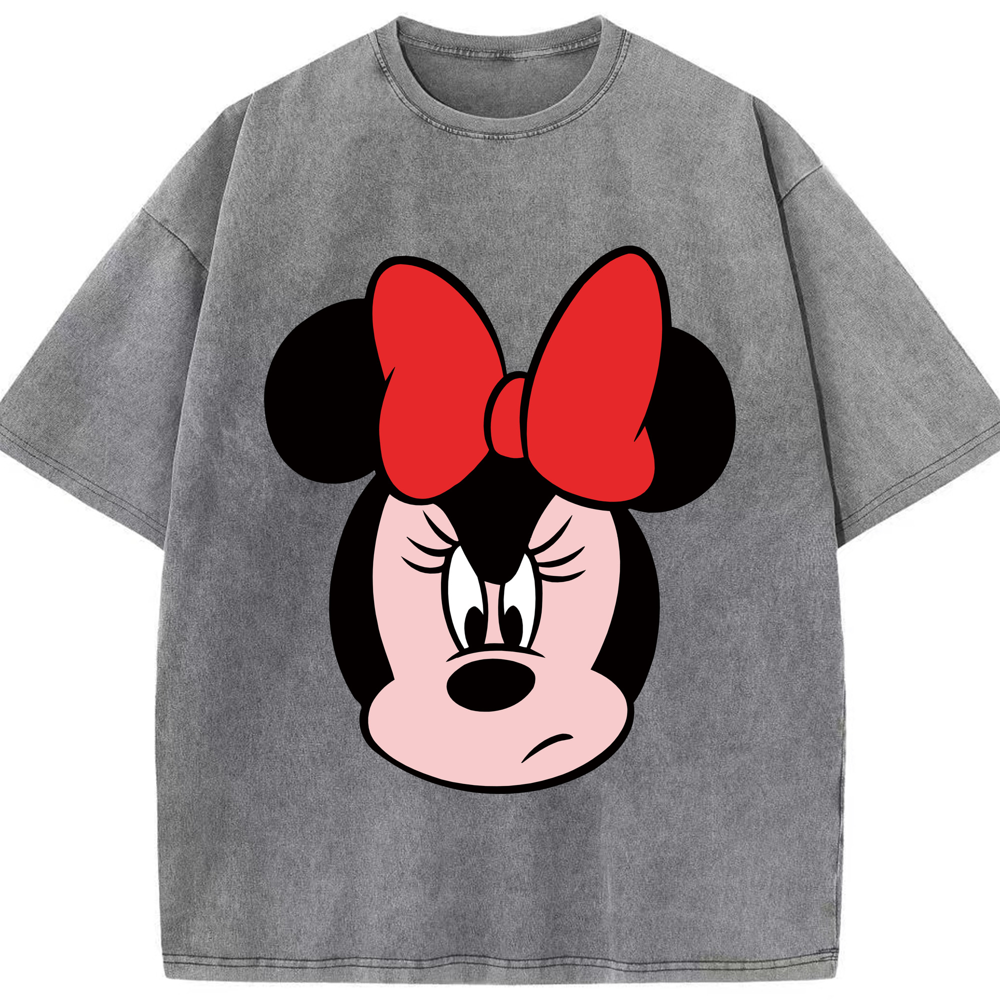 （画像用） ミッキーマウス Mickey Mouse 綿100% ヴィンテージ風 半袖Tシャツ（フロントプリント）