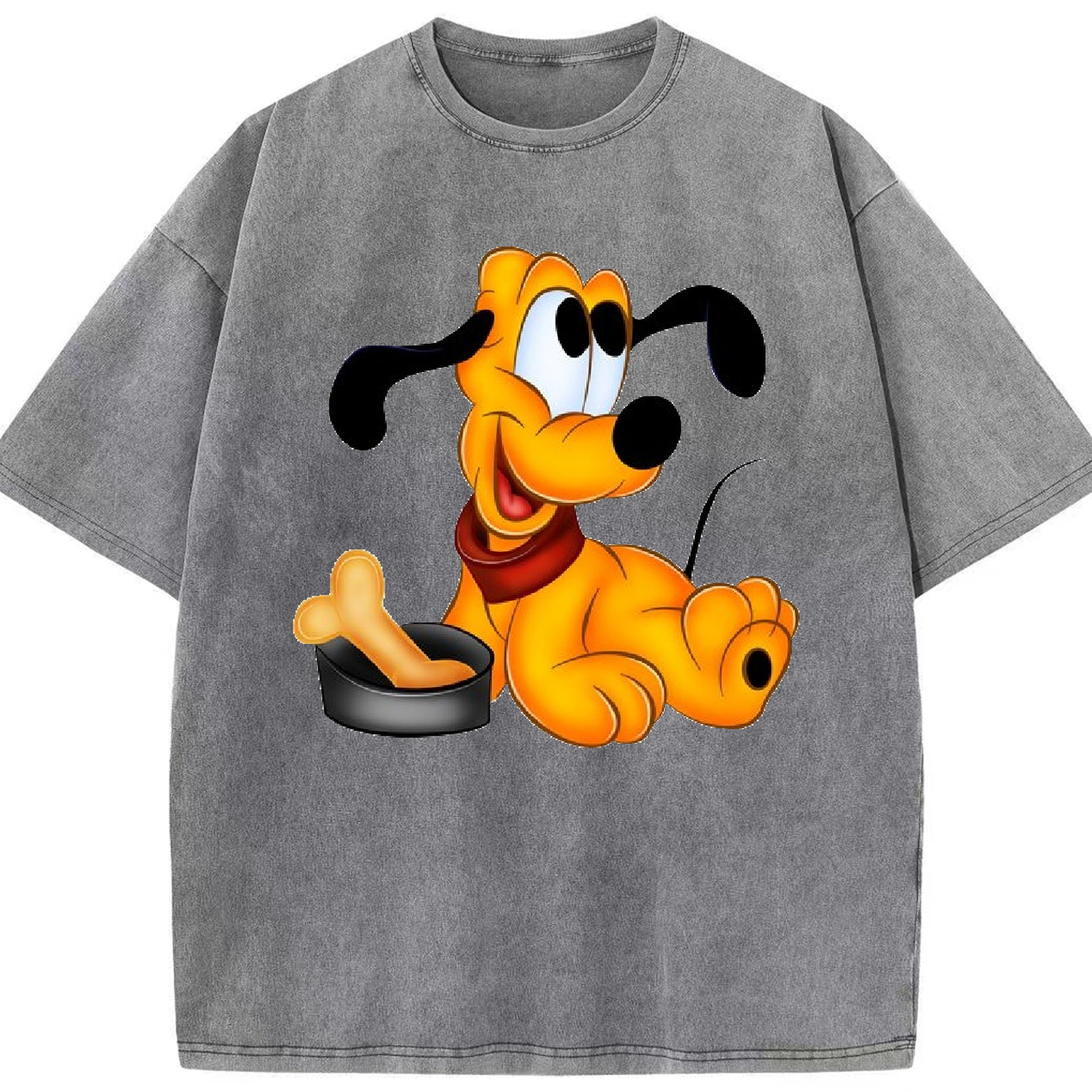 （画像用） ミッキーマウス Mickey Mouse 綿100% ヴィンテージ風 半袖Tシャツ（フロントプリント）