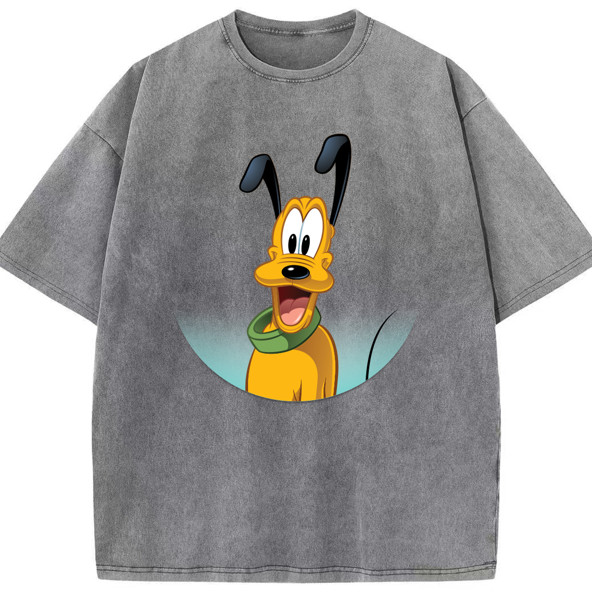 （画像用） ミッキーマウス Mickey Mouse 綿100% ヴィンテージ風 半袖Tシャツ（フロントプリント）