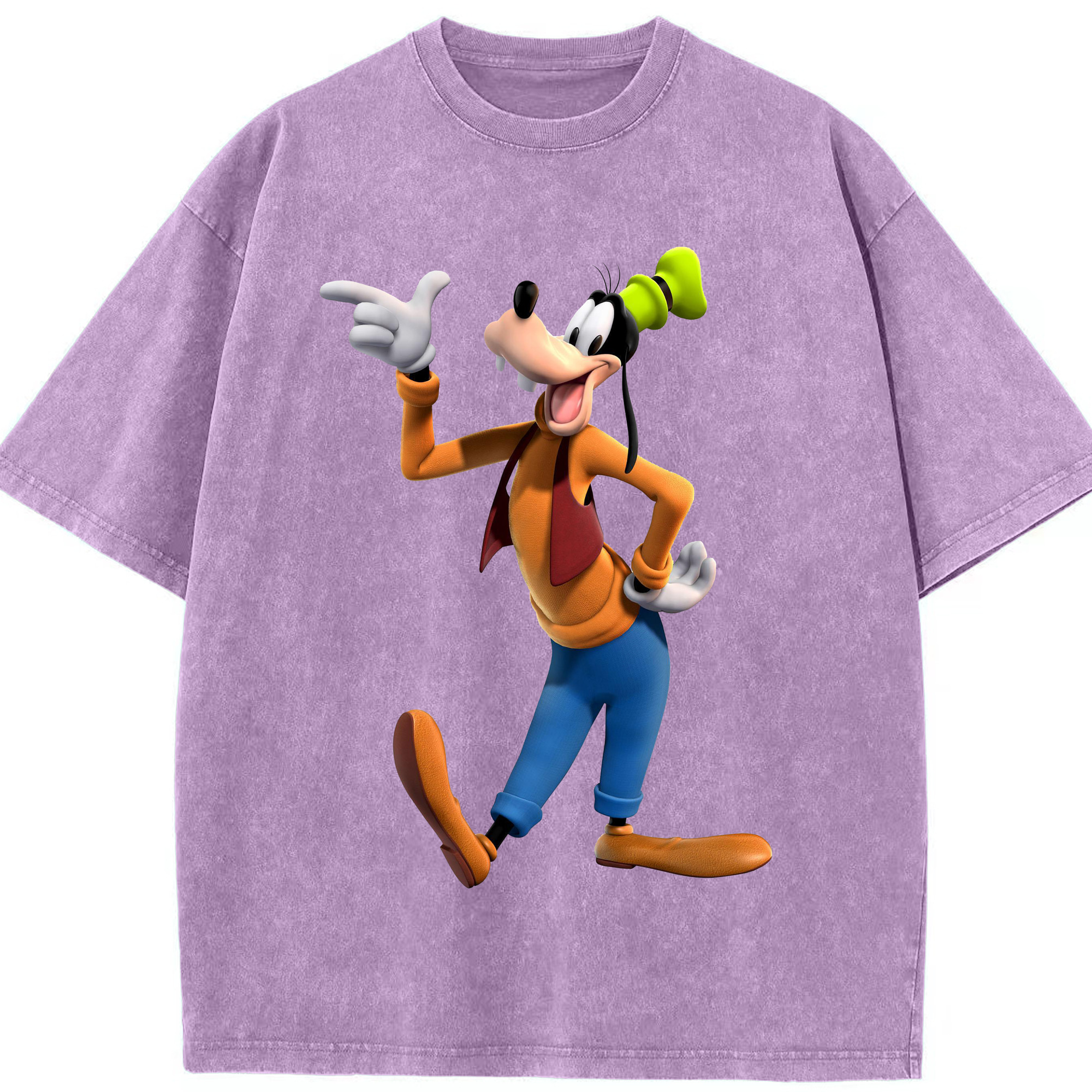 （画像用） ミッキーマウス Mickey Mouse 綿100% ヴィンテージ風 半袖Tシャツ（フロントプリント）