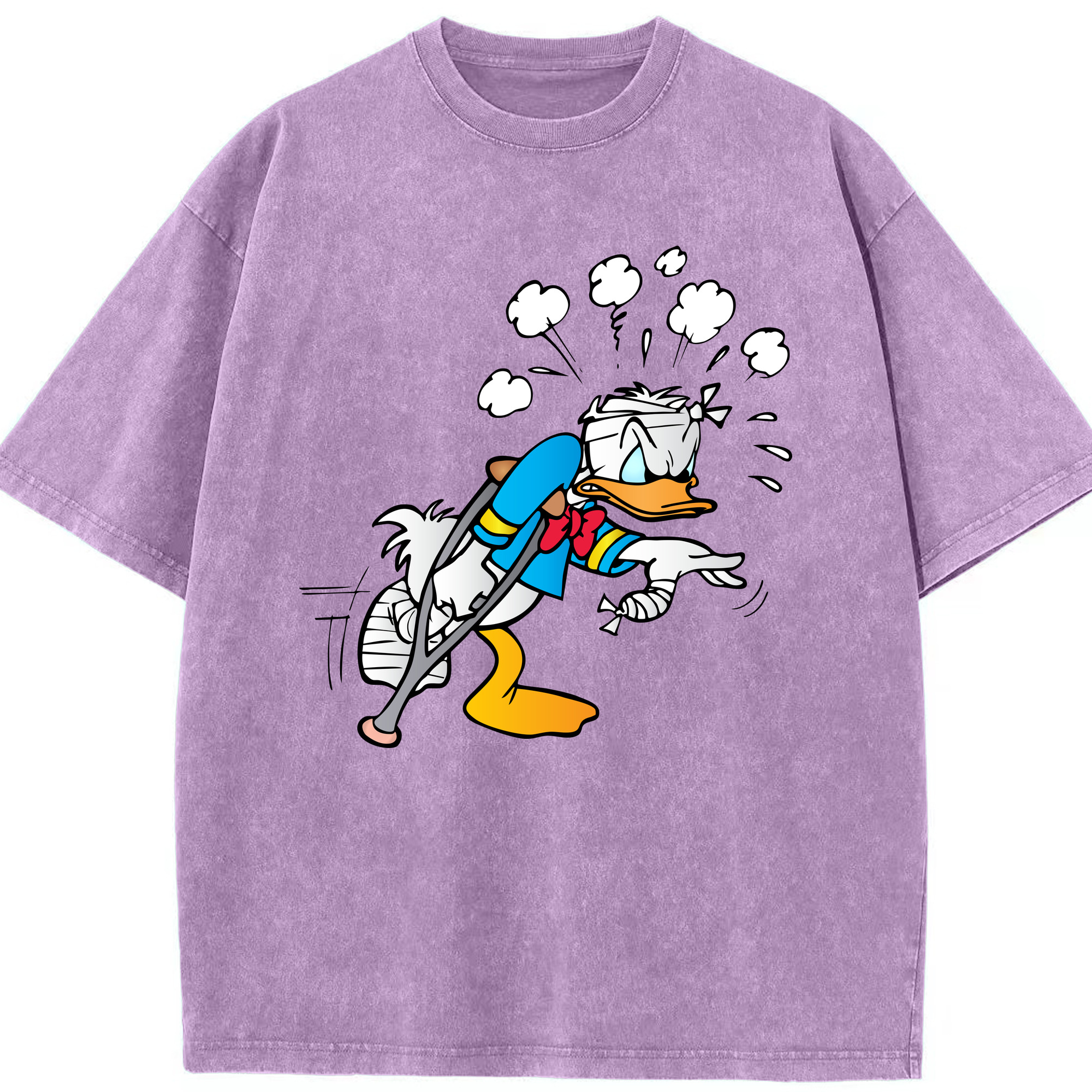 （画像用） ミッキーマウス Mickey Mouse 綿100% ヴィンテージ風 半袖Tシャツ（フロントプリント）