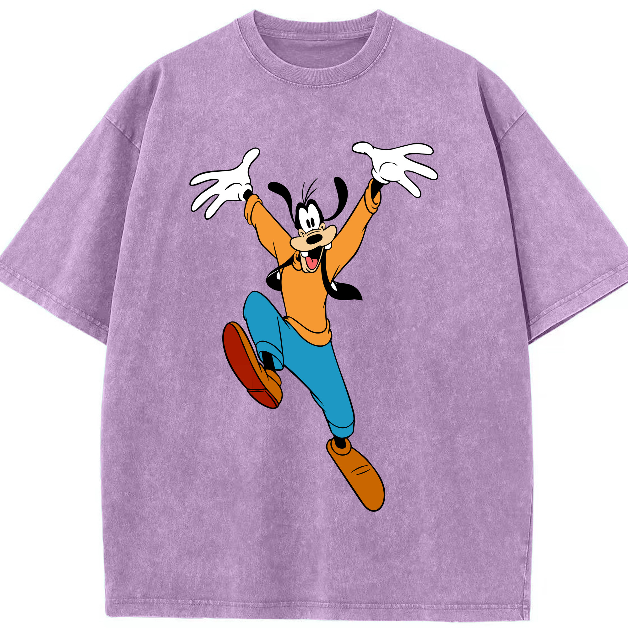 （画像用） ミッキーマウス Mickey Mouse 綿100% ヴィンテージ風 半袖Tシャツ（フロントプリント）