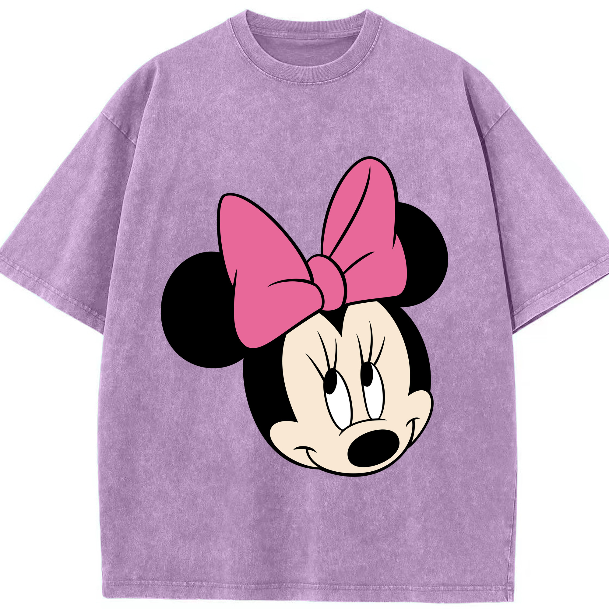 （画像用） ミッキーマウス Mickey Mouse 綿100% ヴィンテージ風 半袖Tシャツ（フロントプリント）
