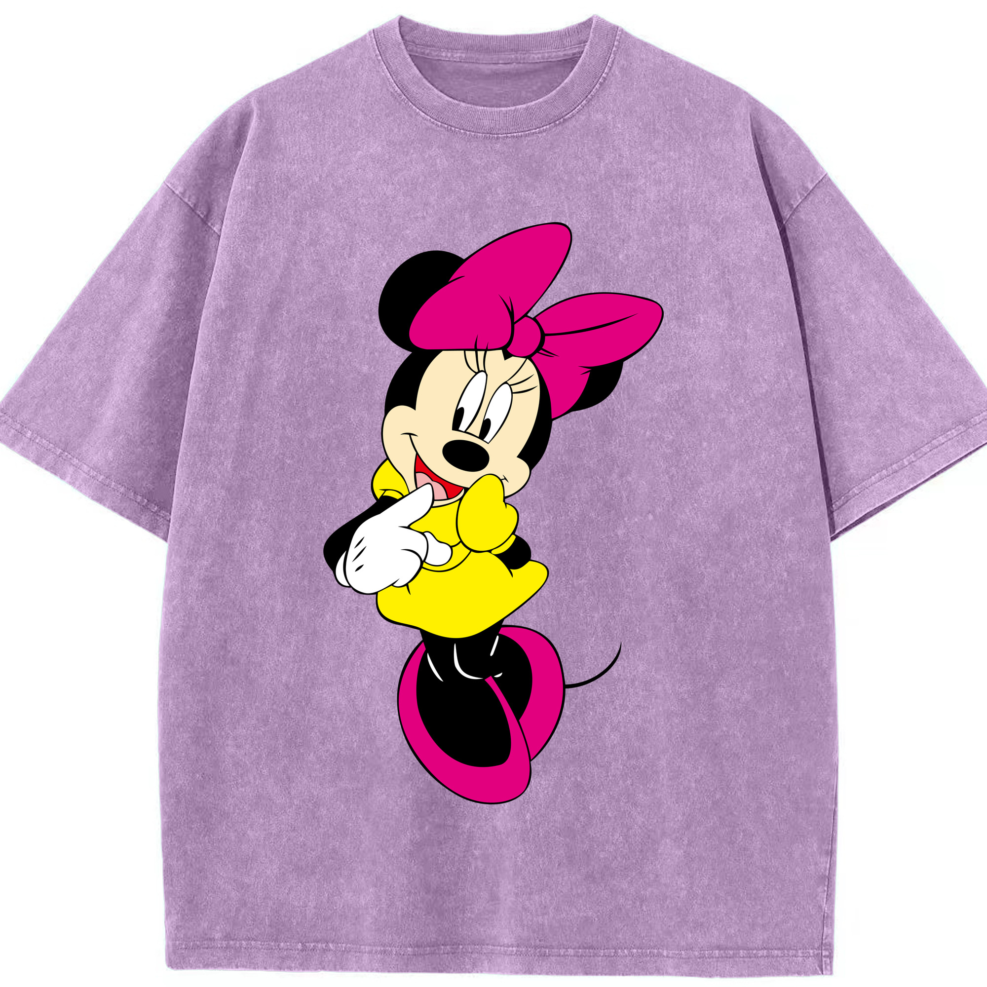 （画像用） ミッキーマウス Mickey Mouse 綿100% ヴィンテージ風 半袖Tシャツ（フロントプリント）