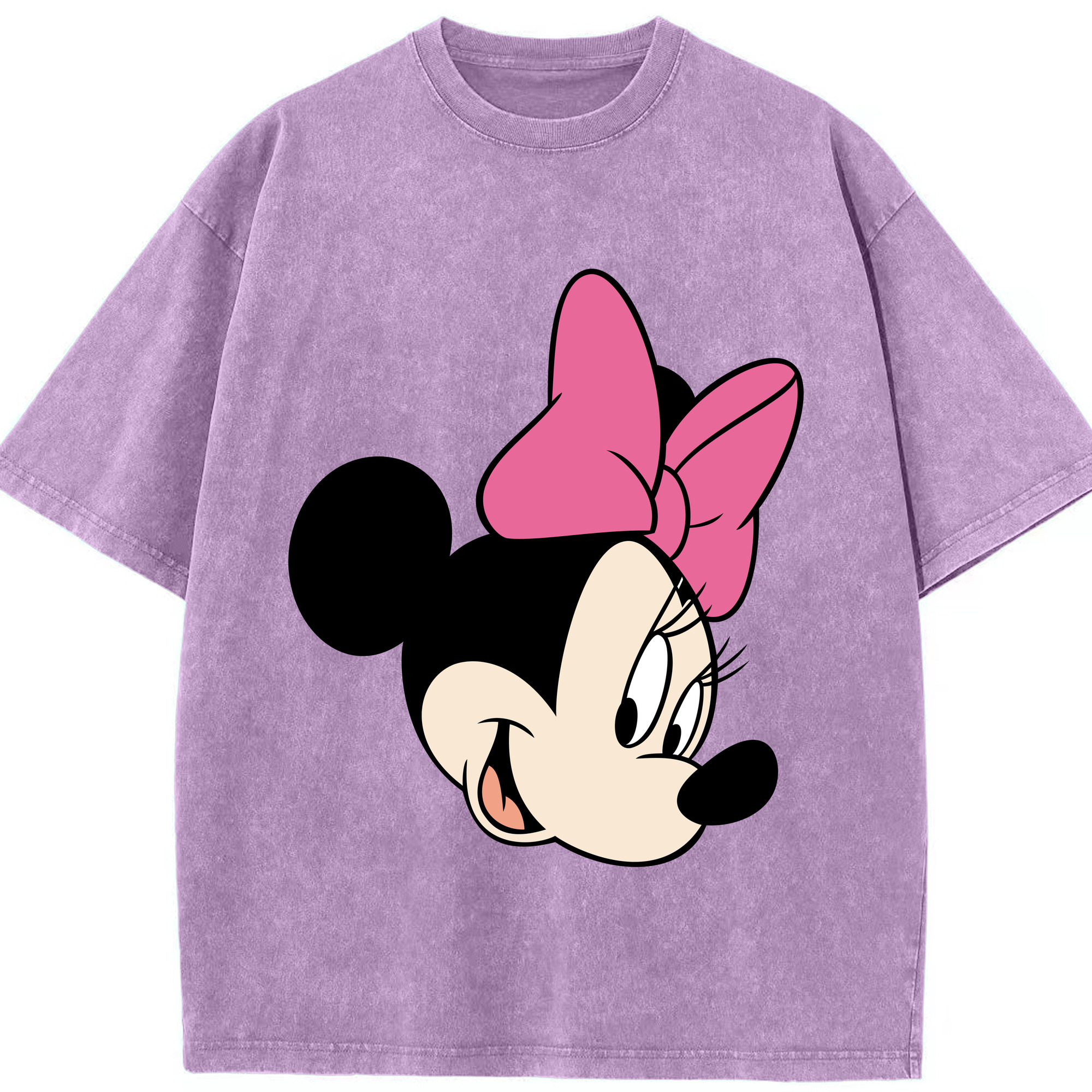 （画像用） ミッキーマウス Mickey Mouse 綿100% ヴィンテージ風 半袖Tシャツ（フロントプリント）