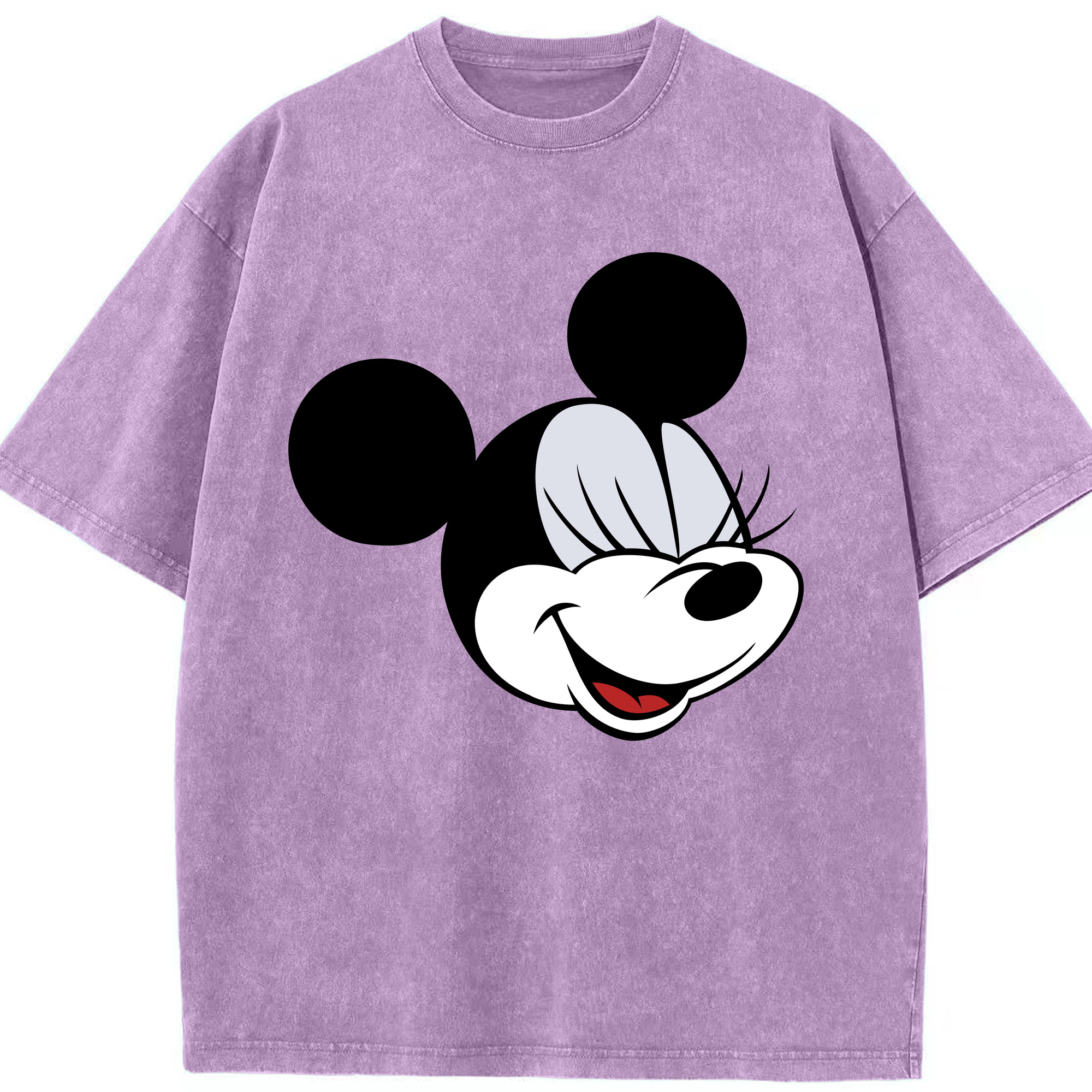 （画像用） ミッキーマウス Mickey Mouse 綿100% ヴィンテージ風 半袖Tシャツ（フロントプリント）